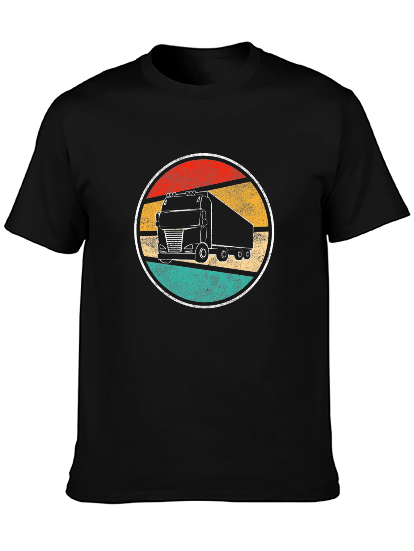 Retro Trucker T-Shirt - Vintage Style