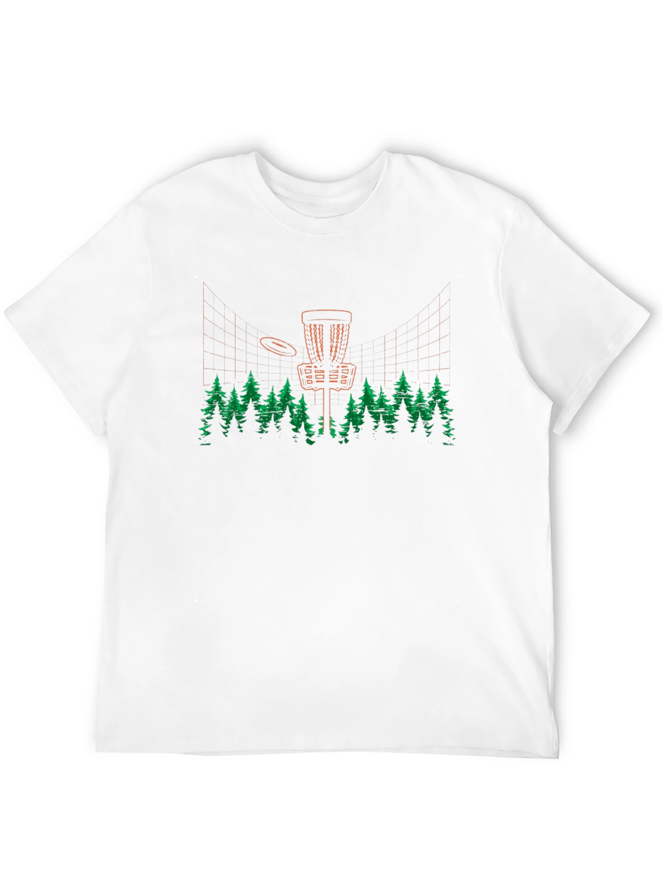Disc Golf Basket T-Shirt | Nature Course Apparel