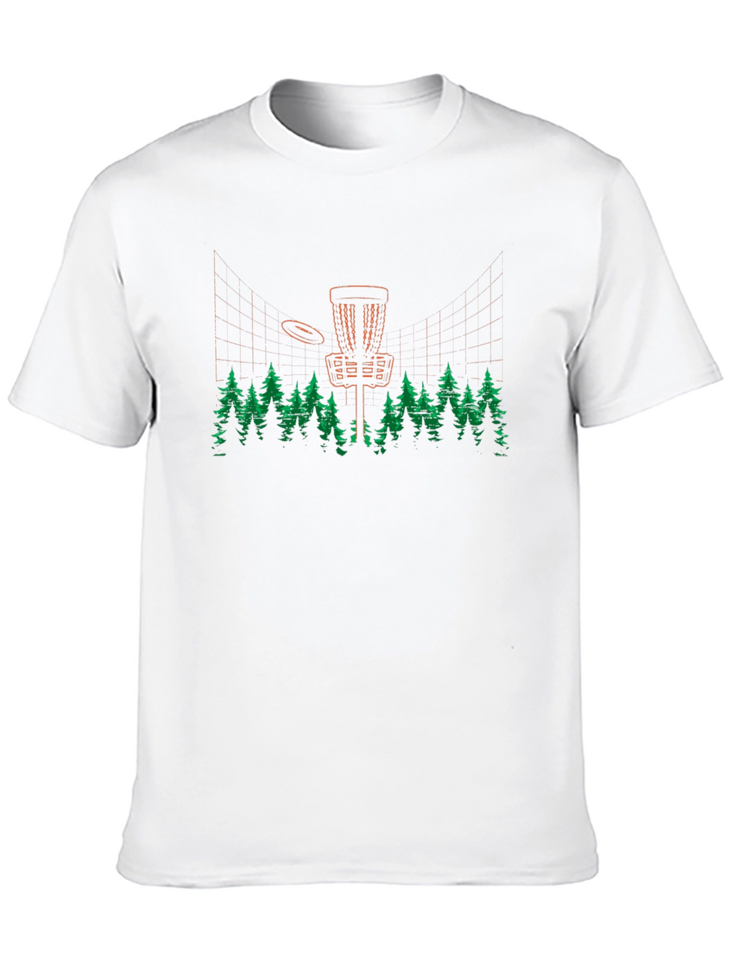 Disc Golf Basket T-Shirt | Nature Course Apparel