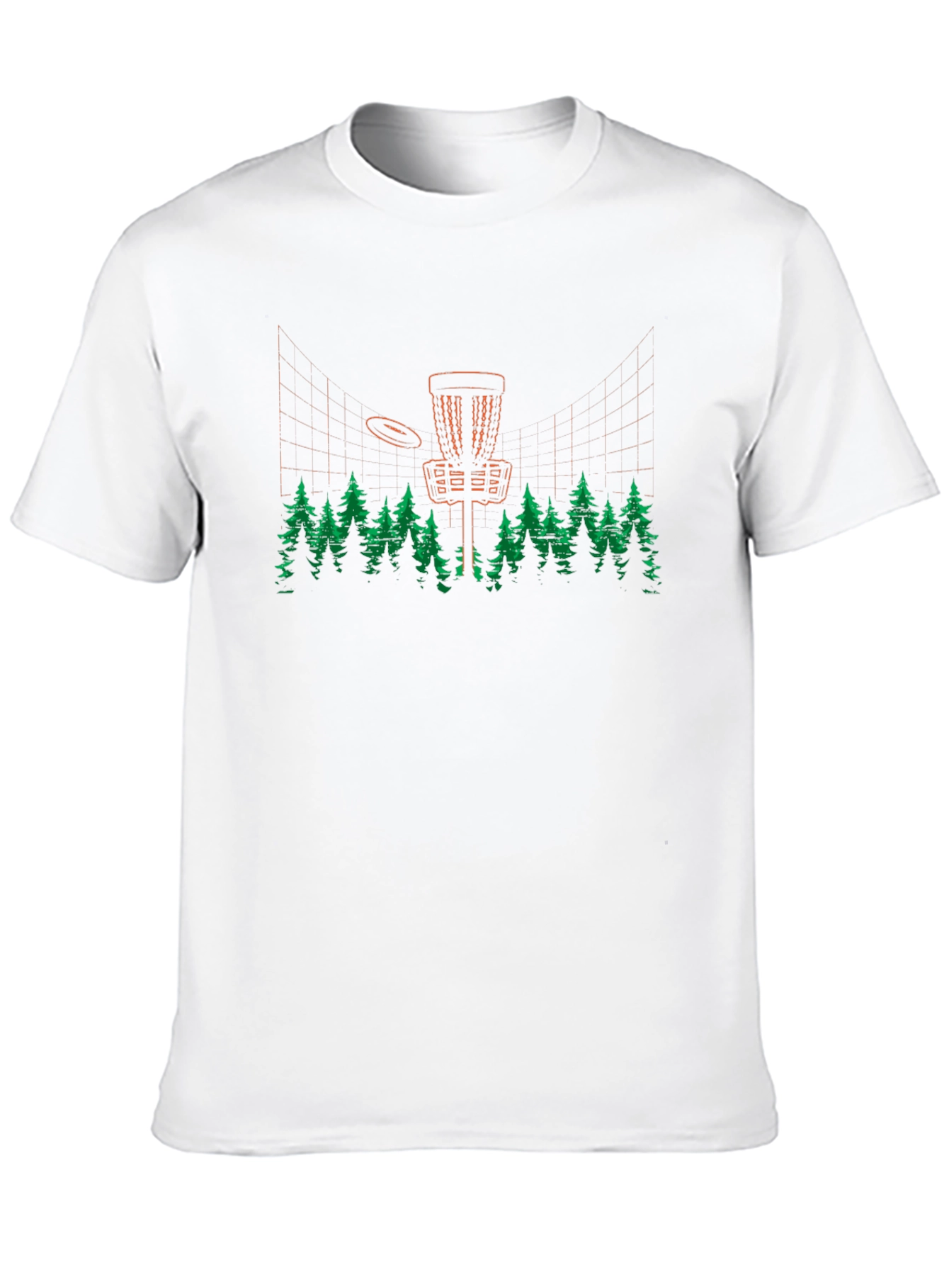 Disc Golf Basket T-Shirt | Nature Course Apparel
