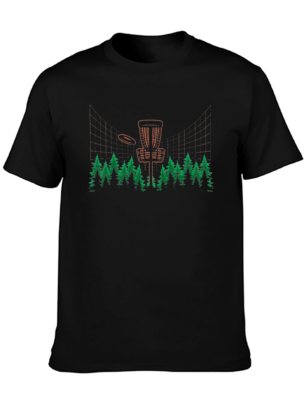 Disc Golf Basket T-Shirt | Nature Course Apparel