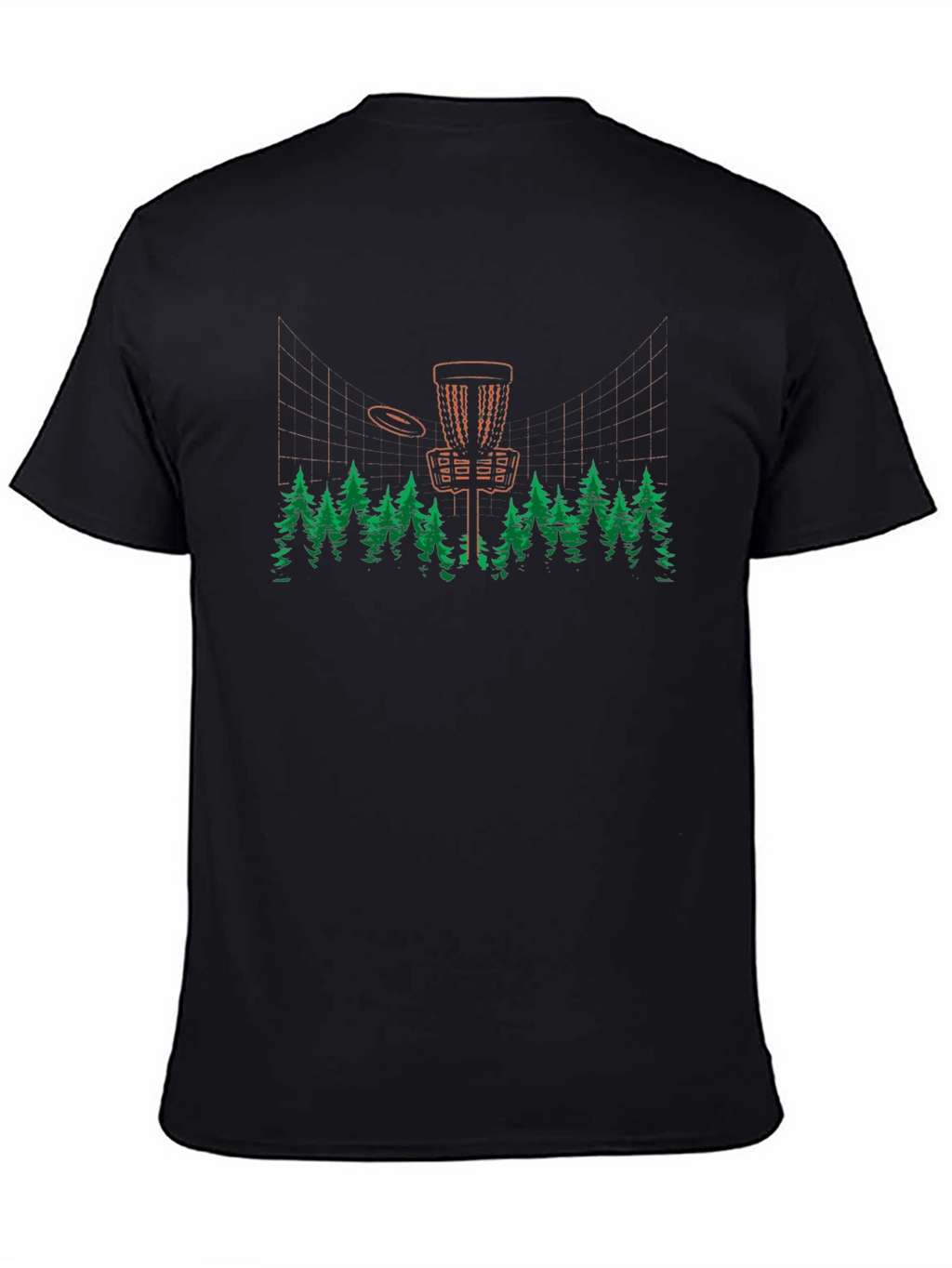 Disc Golf Basket T-Shirt | Nature Course Apparel