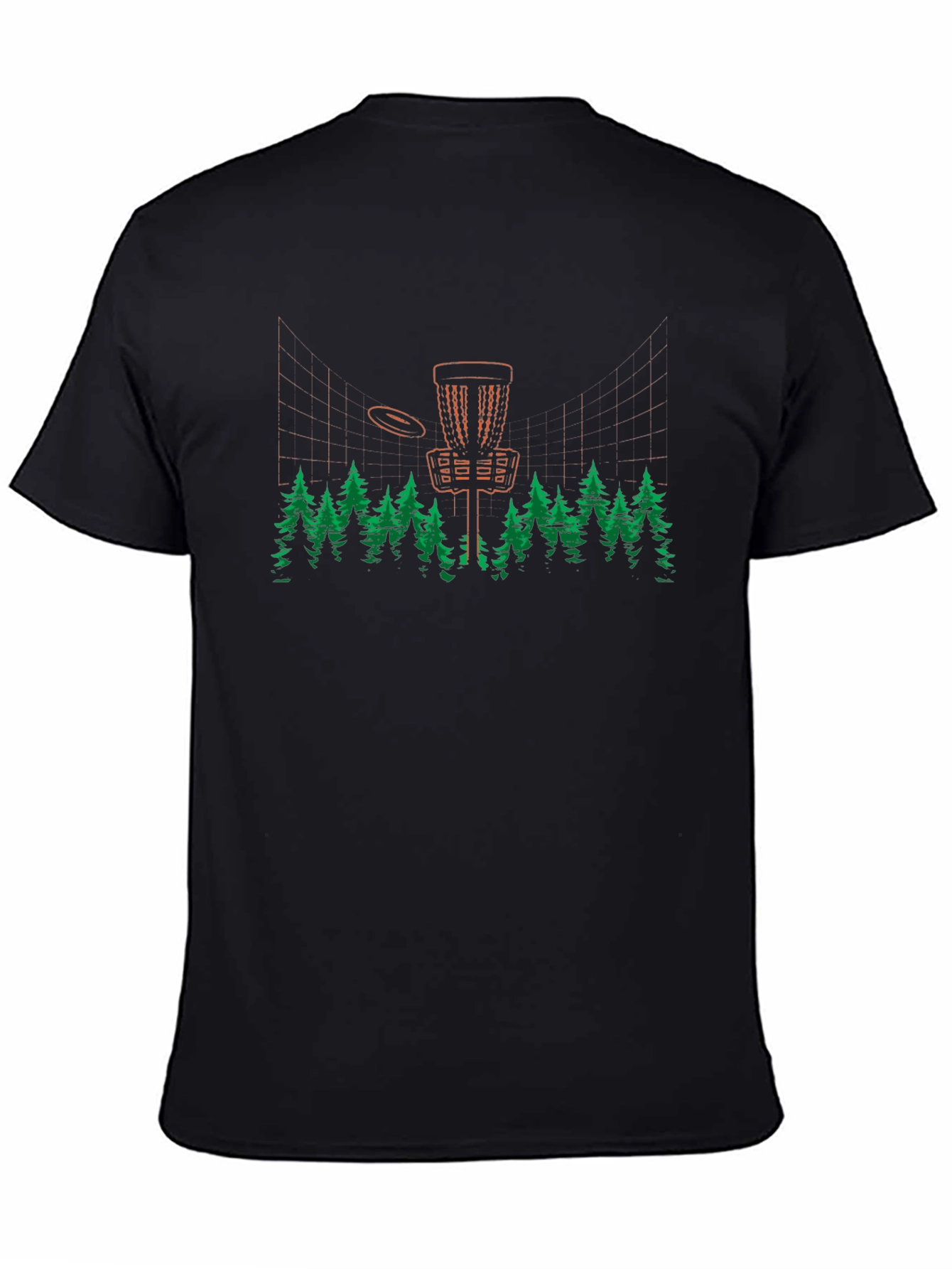 Disc Golf Basket T-Shirt | Nature Course Apparel