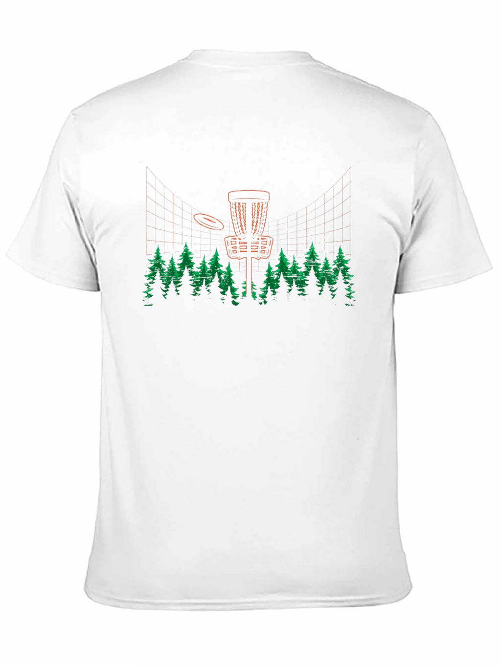 Disc Golf Basket T-Shirt | Nature Course Apparel