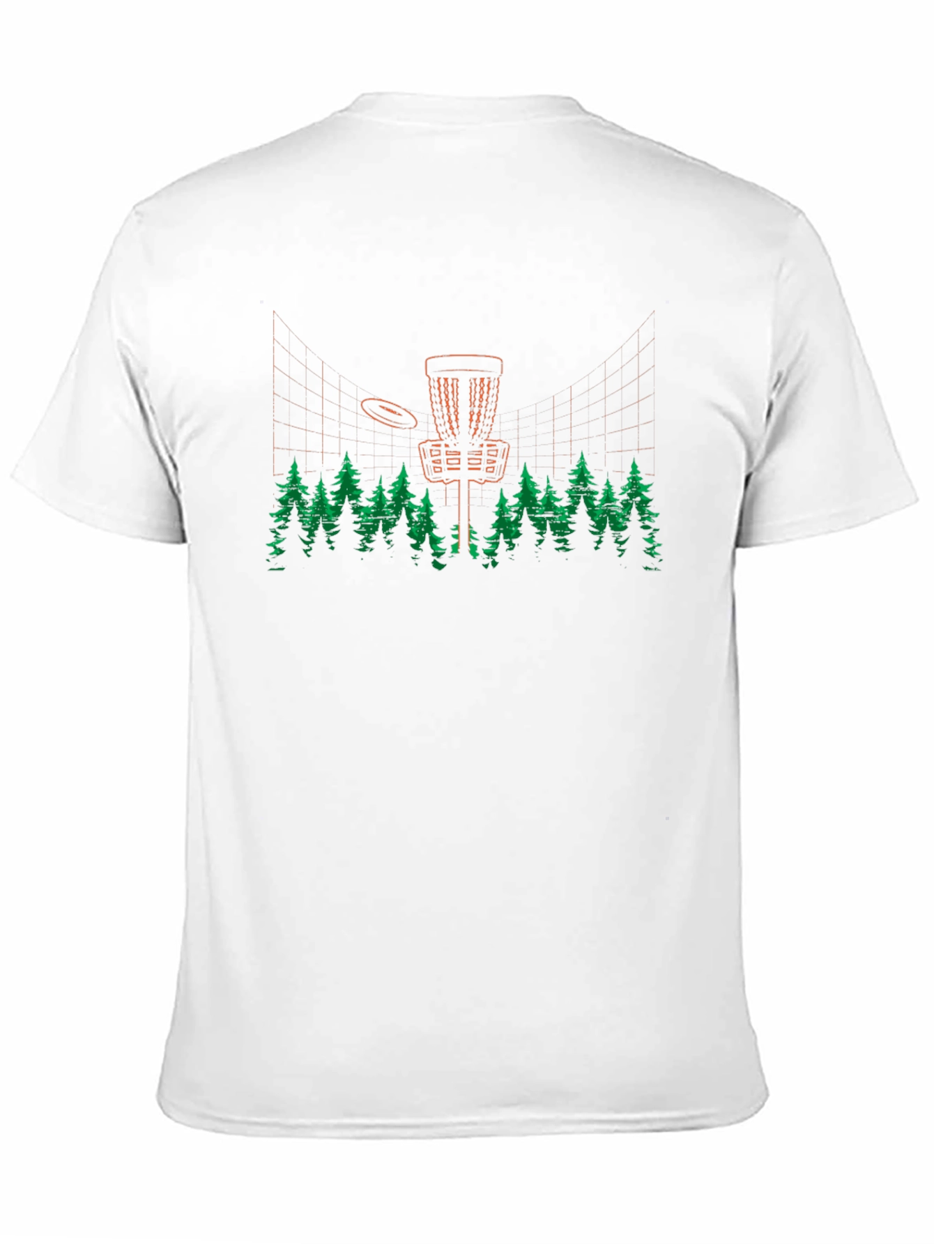 Disc Golf Basket T-Shirt | Nature Course Apparel