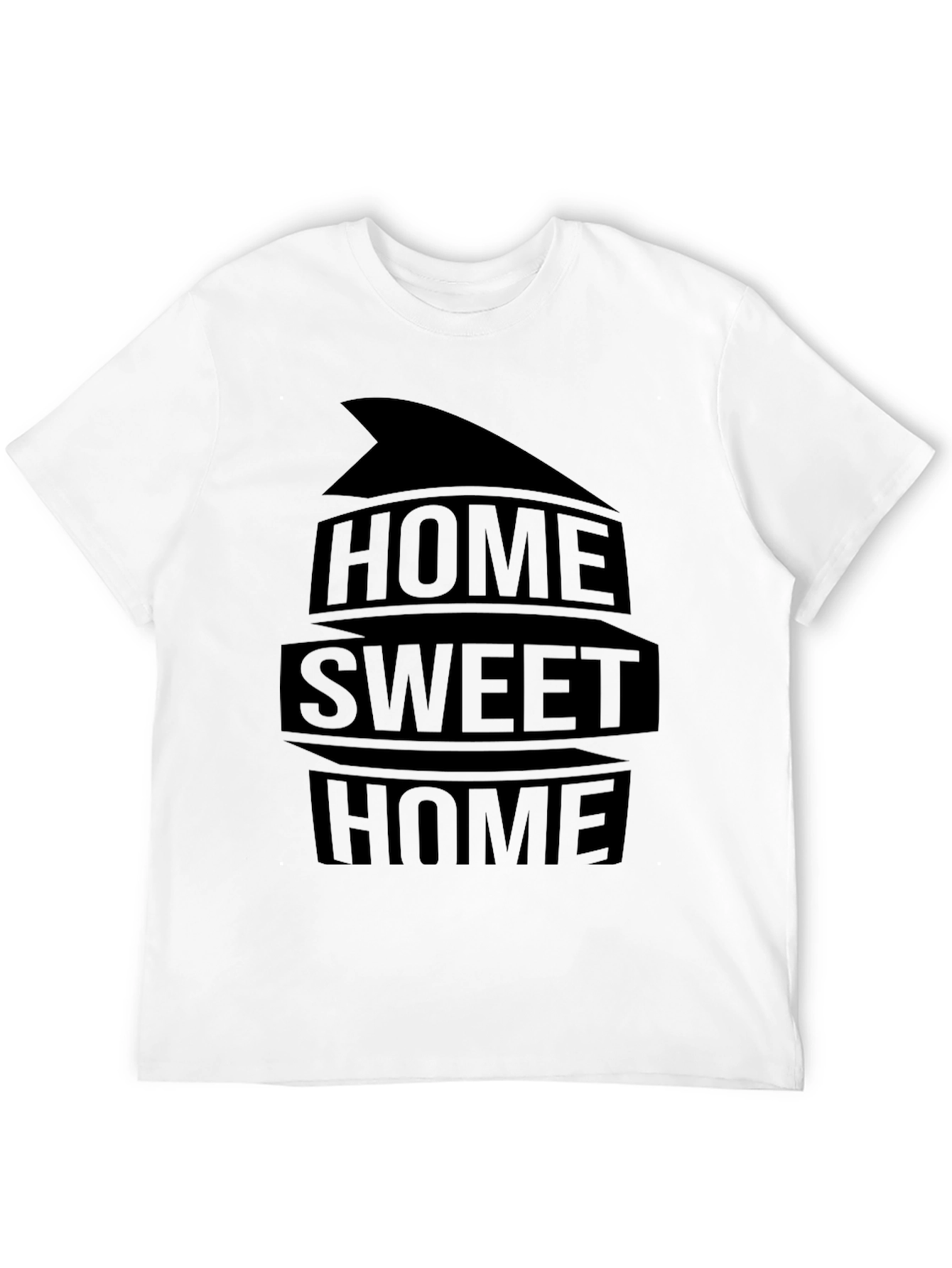 Home Sweet Home Black Graphic Tee