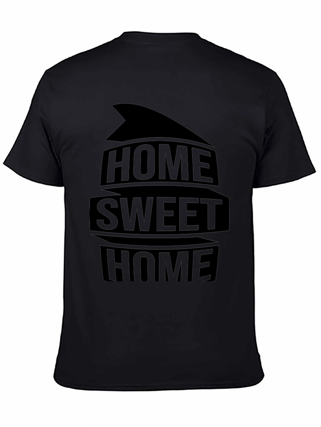 Home Sweet Home Black Graphic Tee