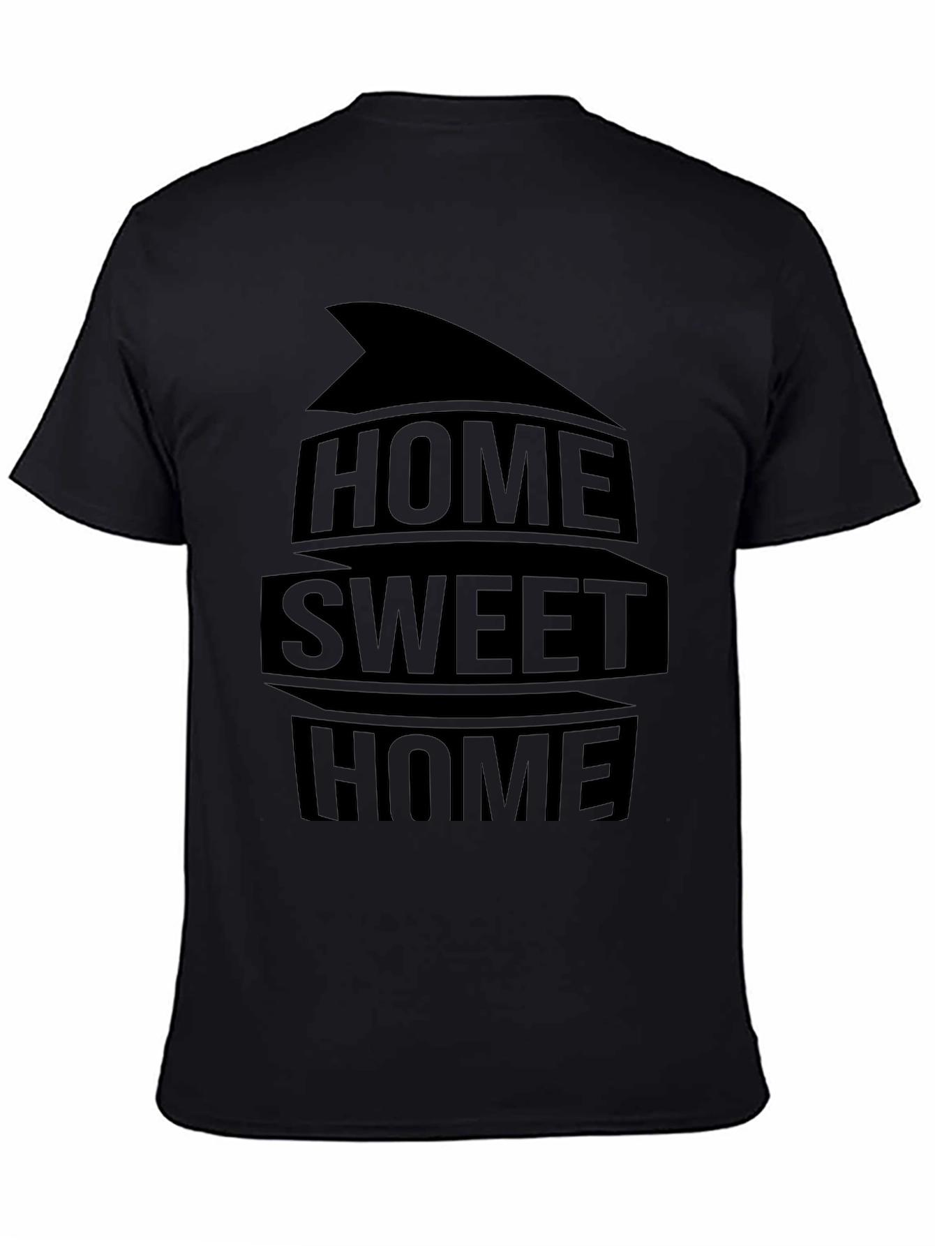 Home Sweet Home Black Graphic Tee