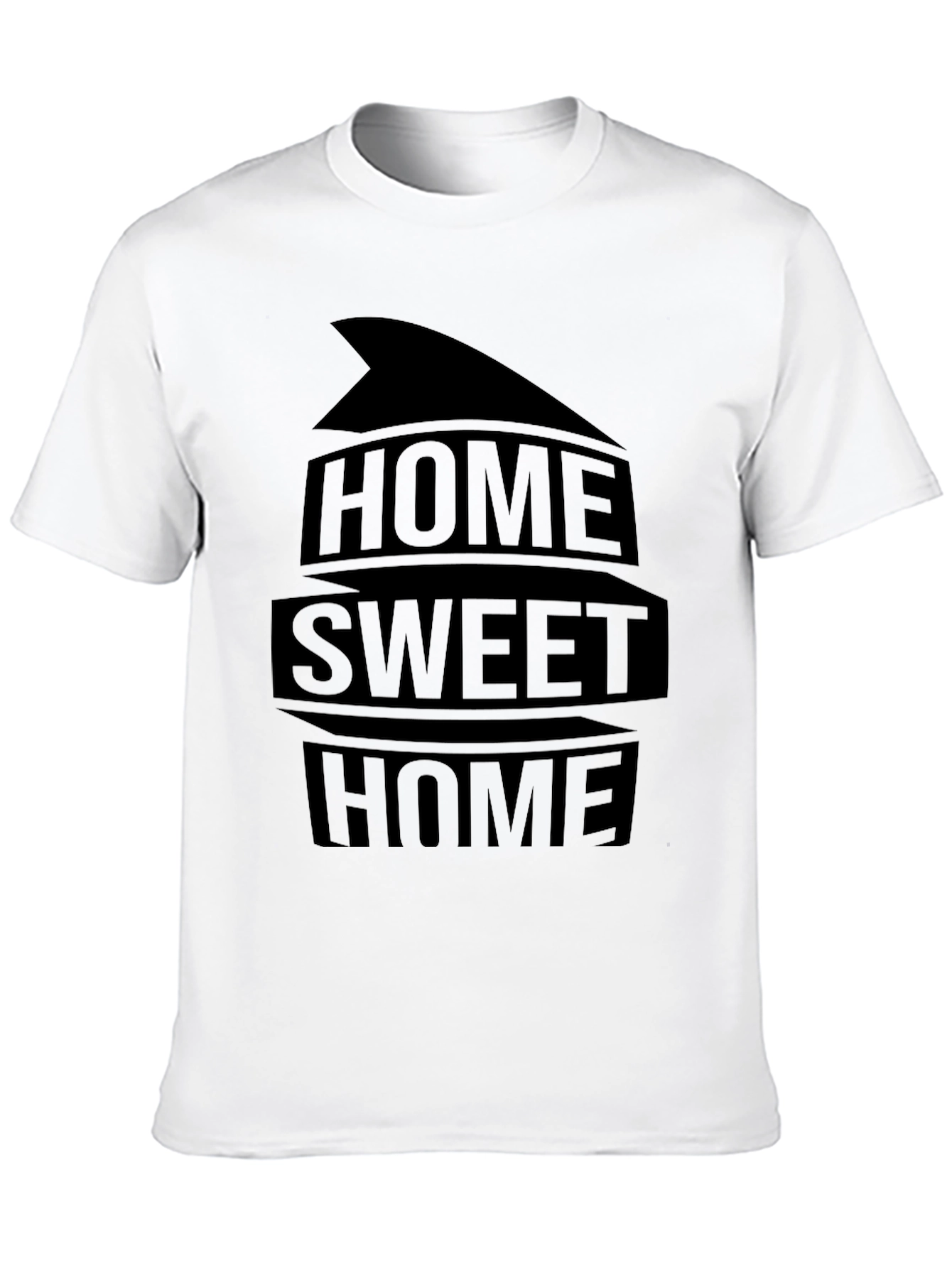 Home Sweet Home Black Graphic Tee