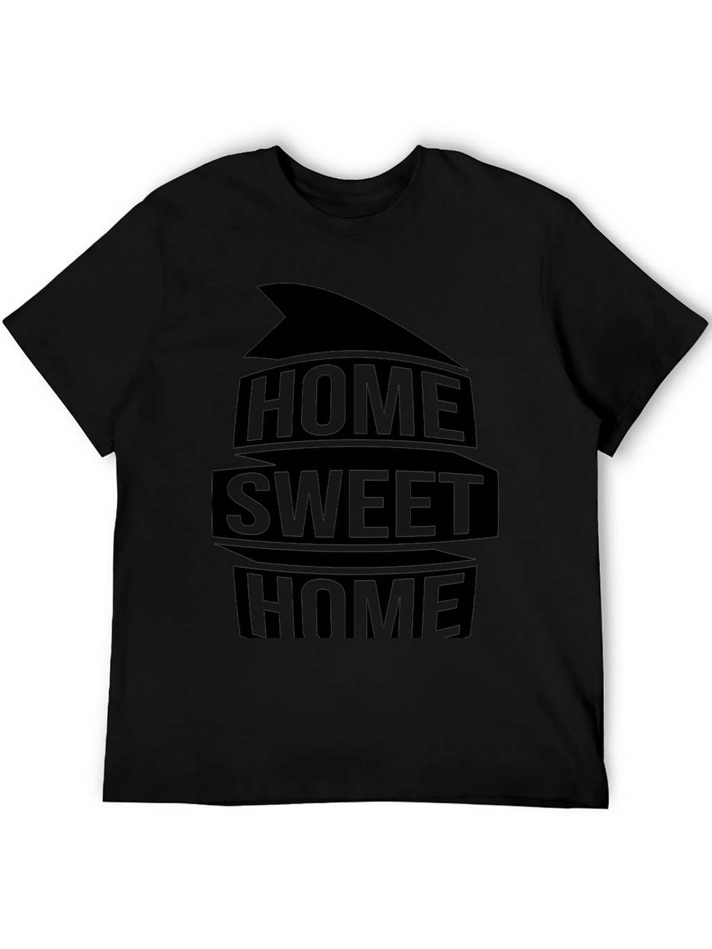 Home Sweet Home Black Graphic Tee