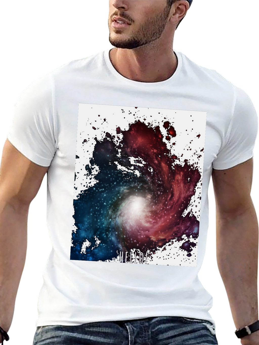 Nebula Graphic T-Shirt - Unique Galaxy Design
