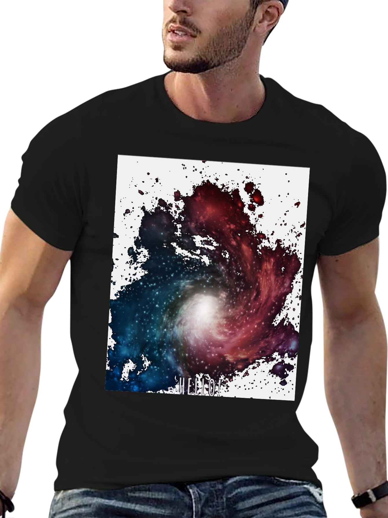 Nebula Graphic T-Shirt - Unique Galaxy Design