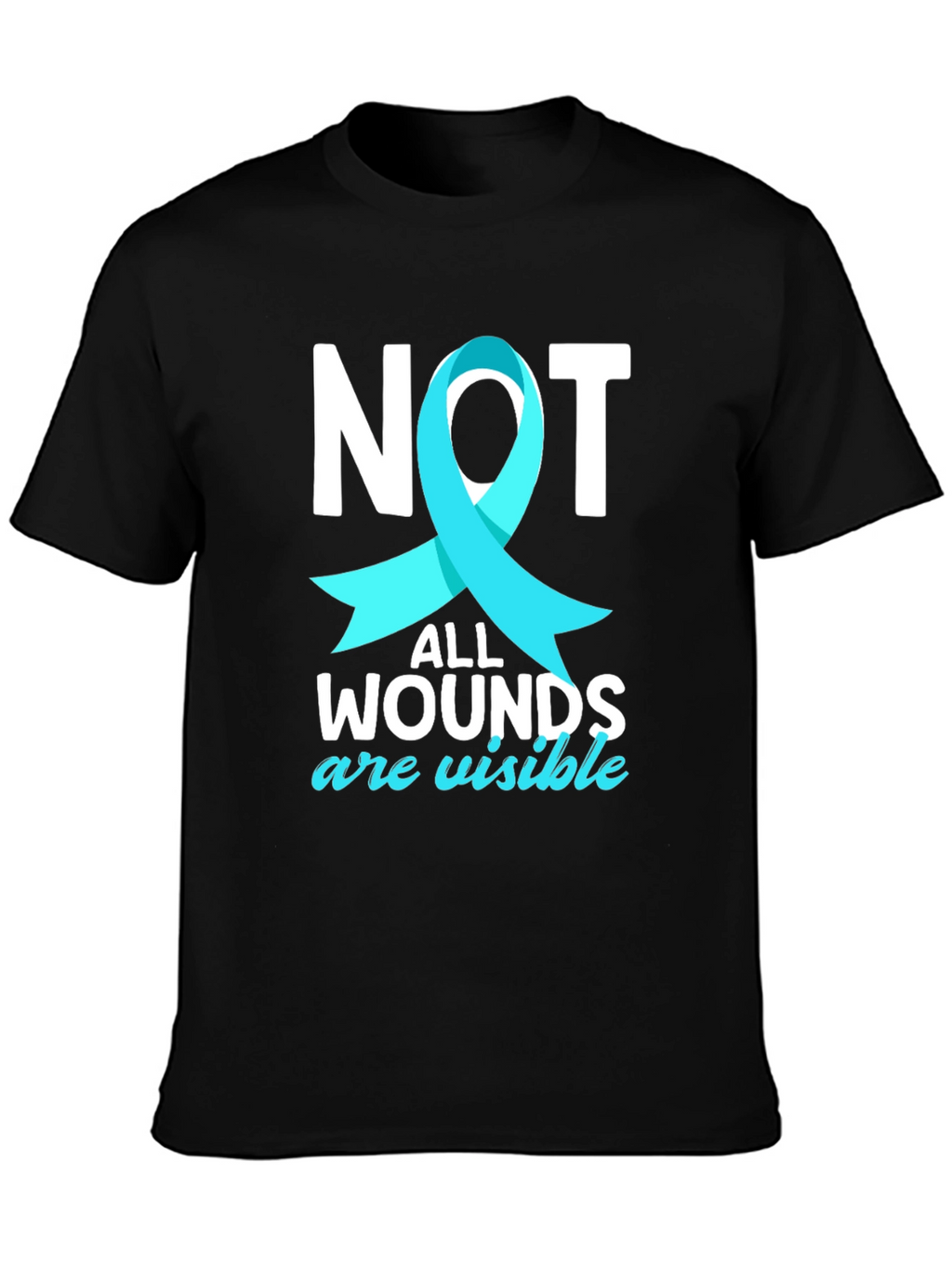 Not All Wounds Visible Awareness Tee