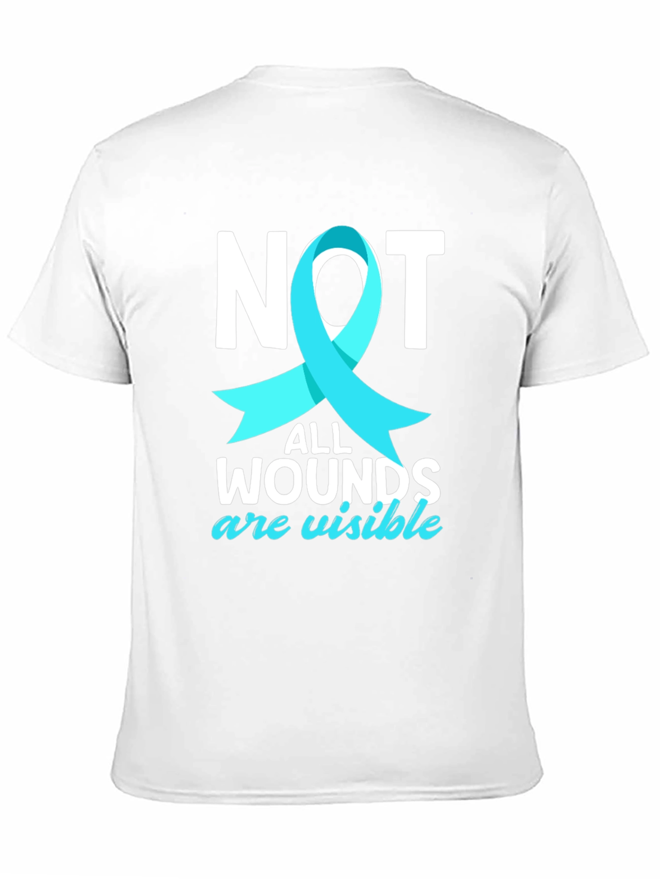 Not All Wounds Visible Awareness Tee