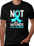Not All Wounds Visible Awareness Tee