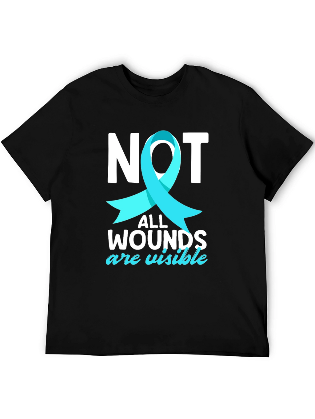Not All Wounds Visible Awareness Tee