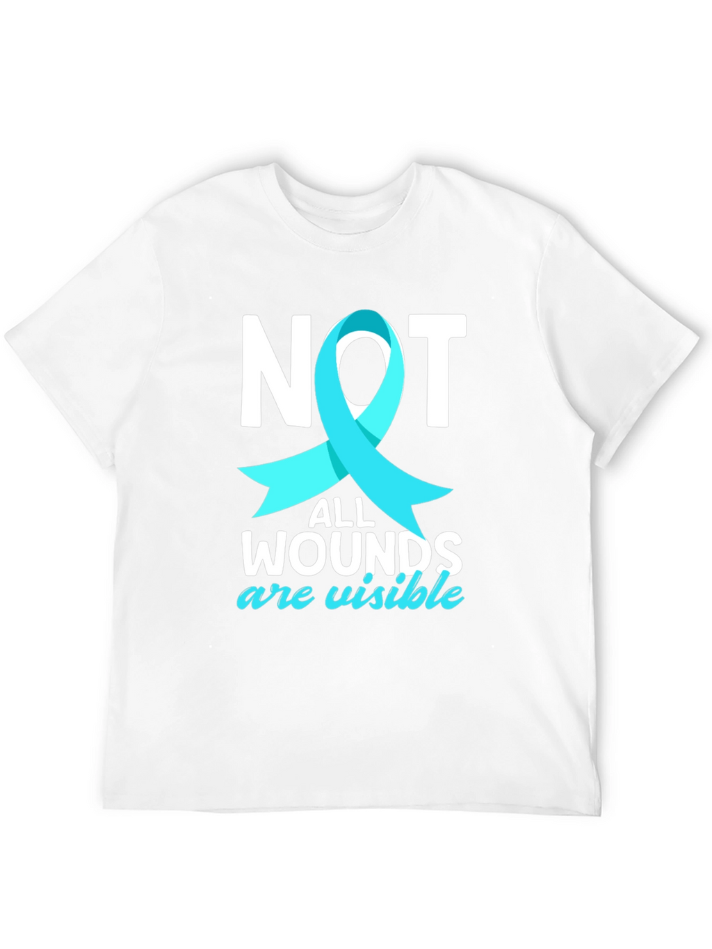 Not All Wounds Visible Awareness Tee