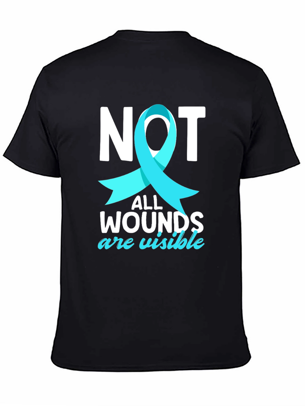 Not All Wounds Visible Awareness Tee
