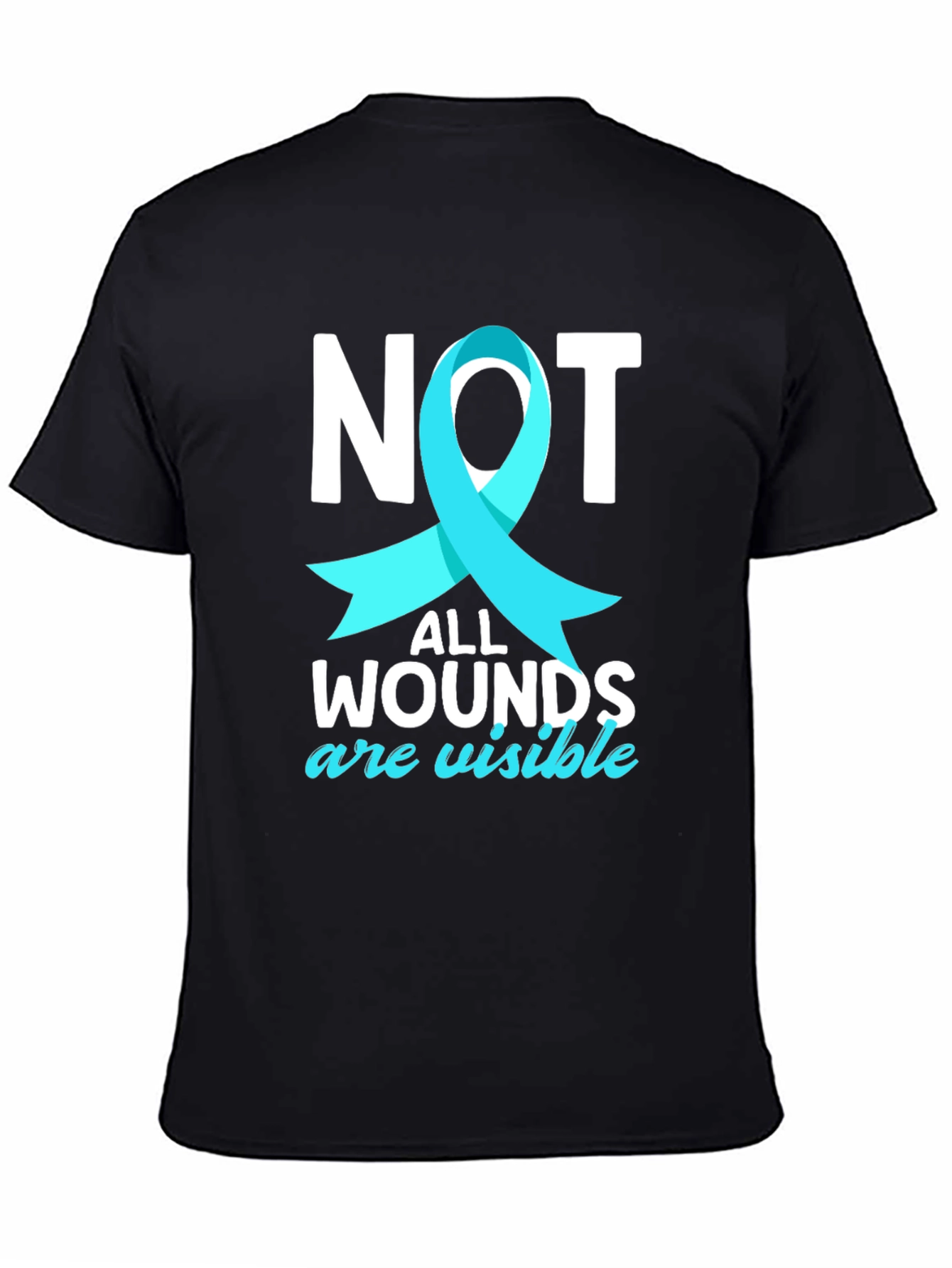 Not All Wounds Visible Awareness Tee