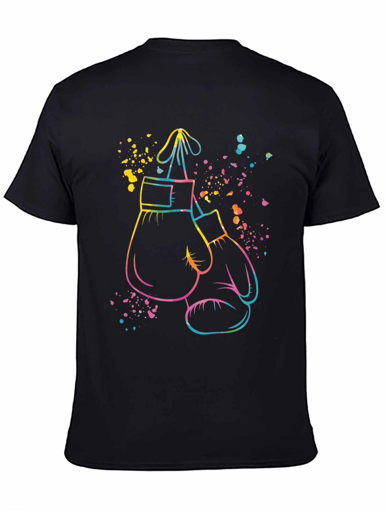 Boxing Gloves Graphic Tee - Colorful Punch