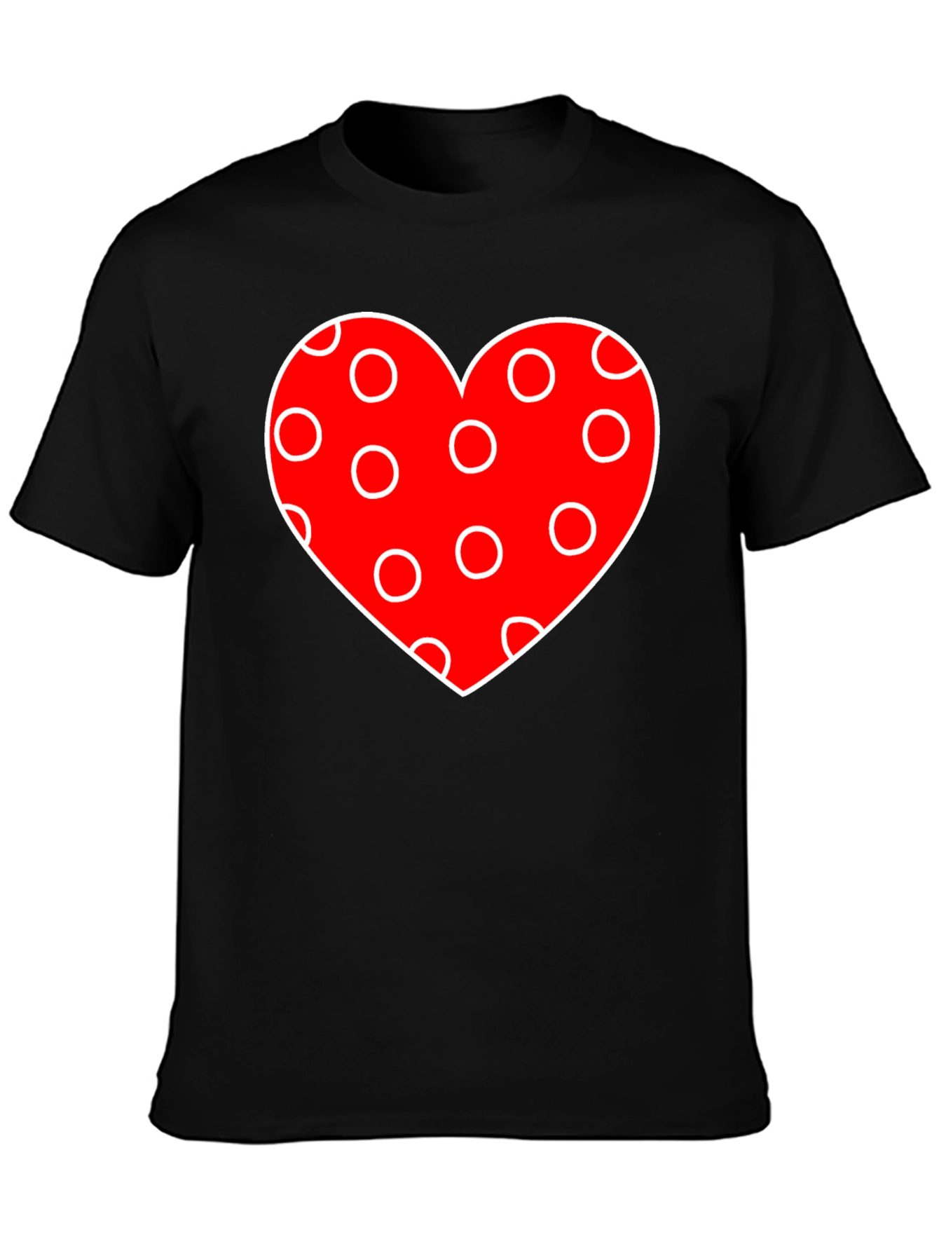 Heart Polka Dot Valentines Day T-Shirt