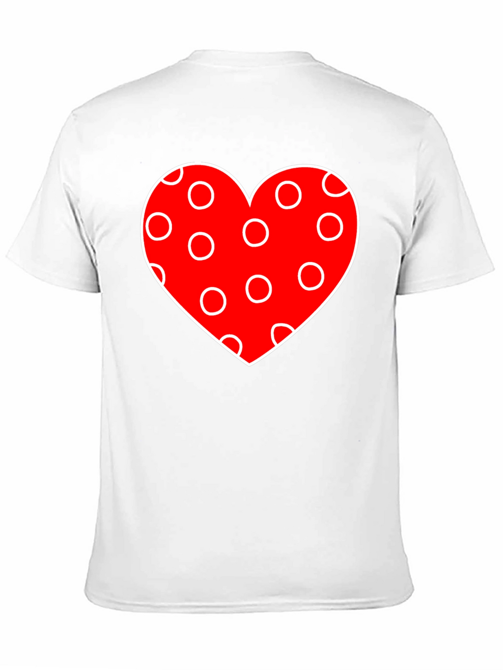 Heart Polka Dot Valentines Day T-Shirt