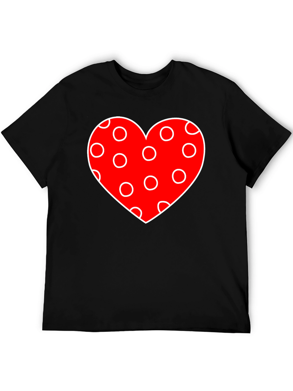 Heart Polka Dot Valentines Day T-Shirt