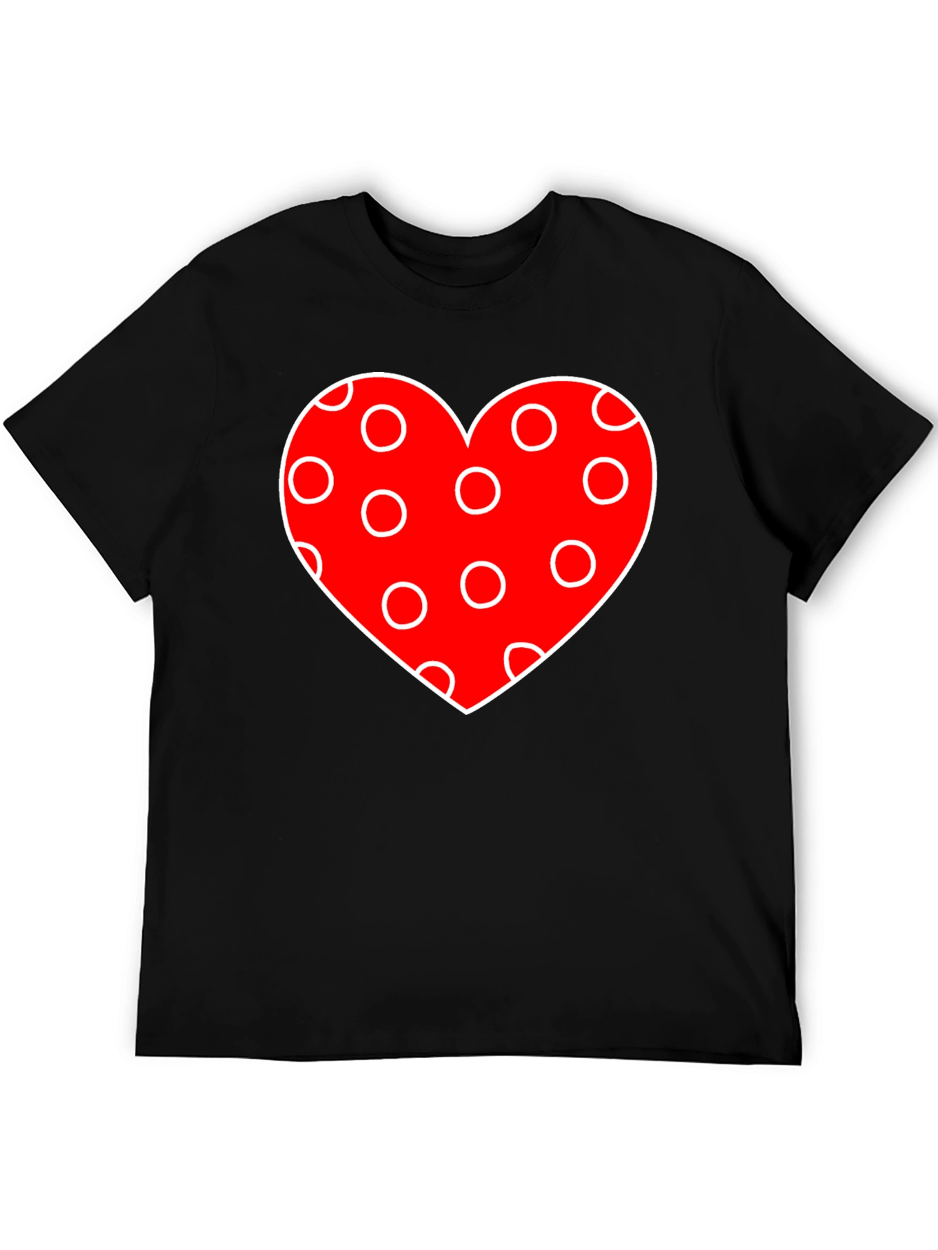 Heart Polka Dot Valentines Day T-Shirt