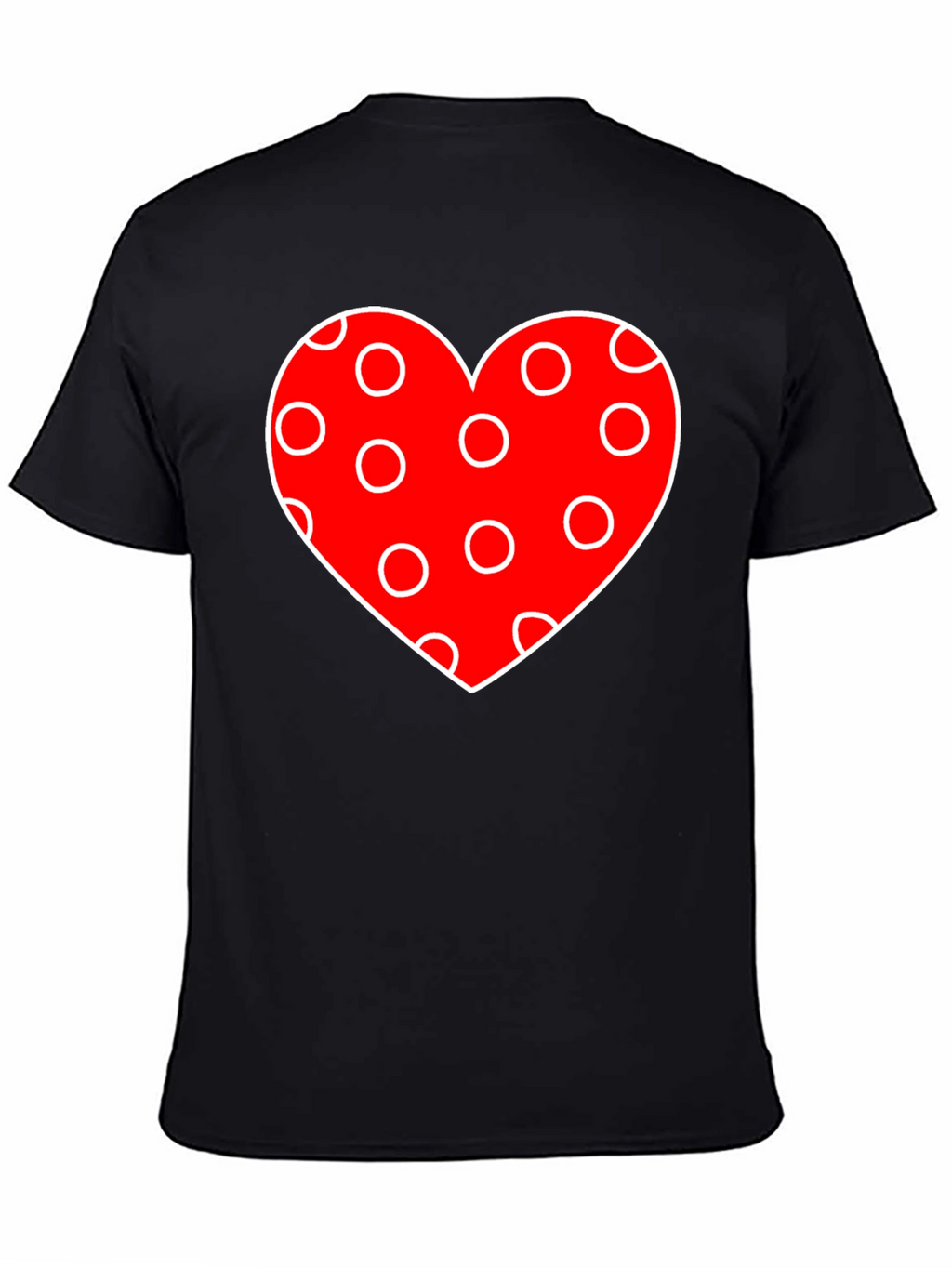 Heart Polka Dot Valentines Day T-Shirt
