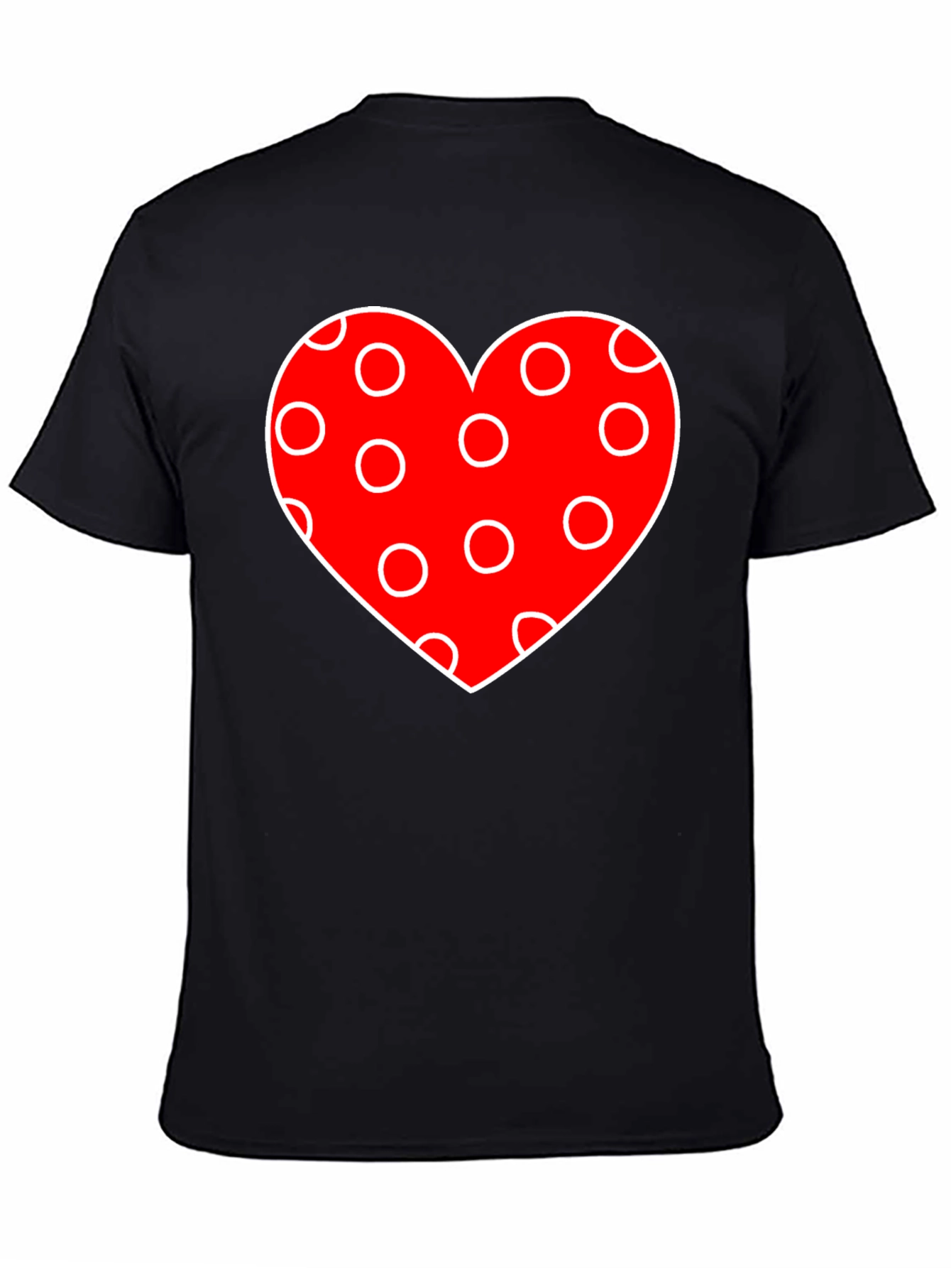 Heart Polka Dot Valentines Day T-Shirt