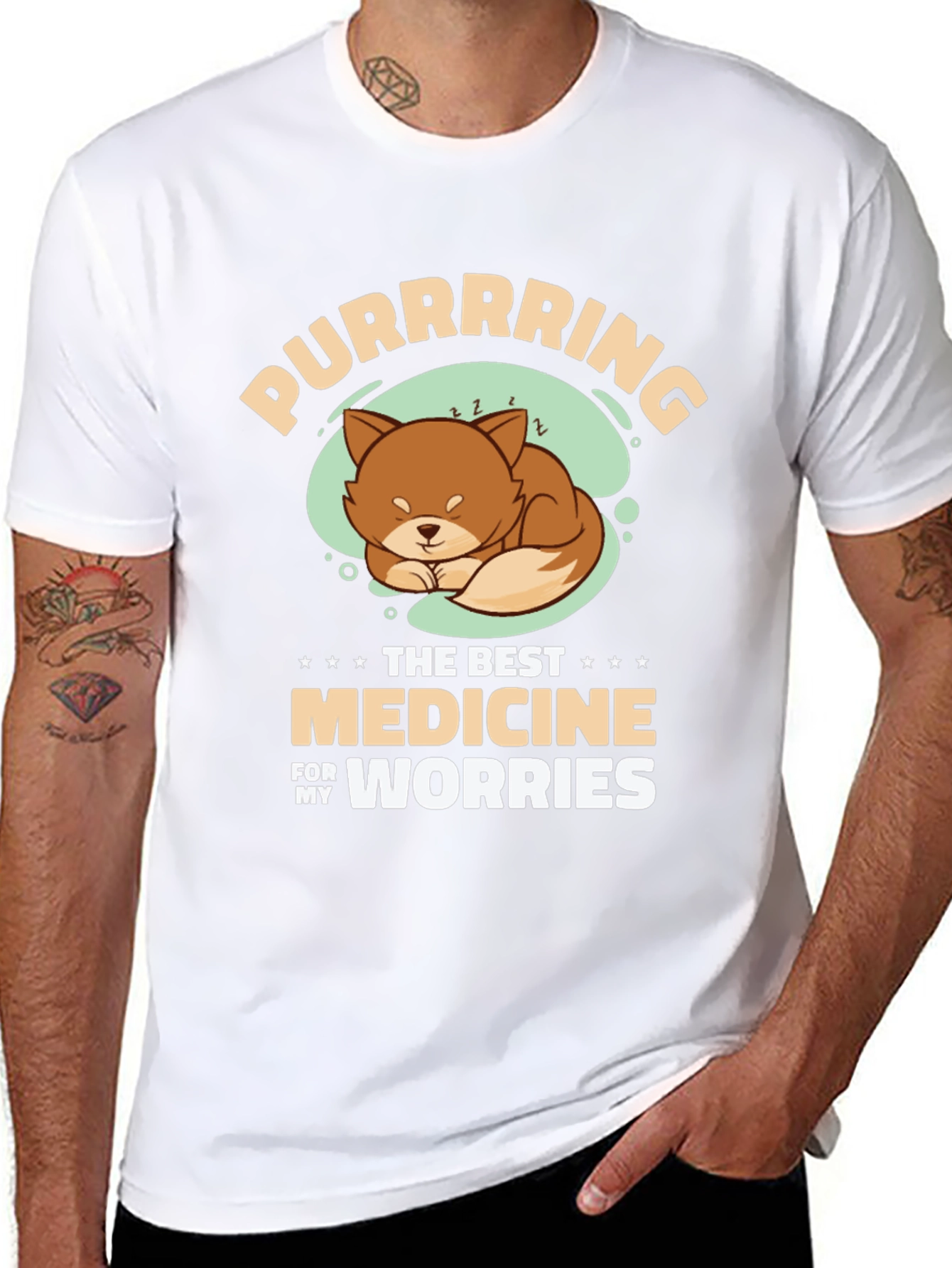 Purrrring Medicine T-Shirt