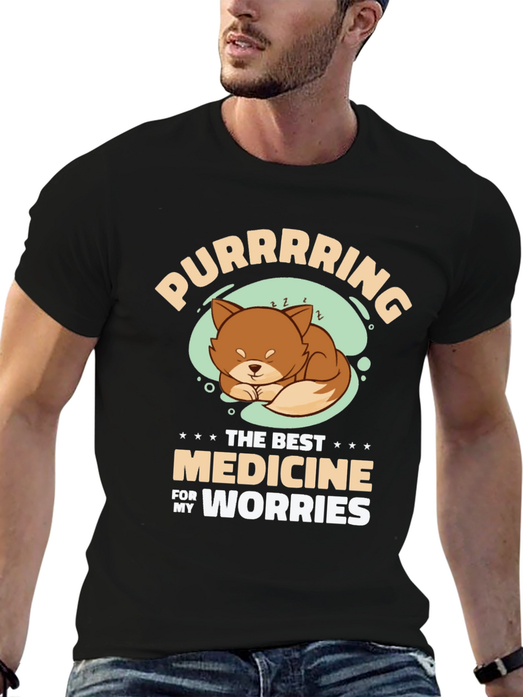 Purrrring Medicine T-Shirt