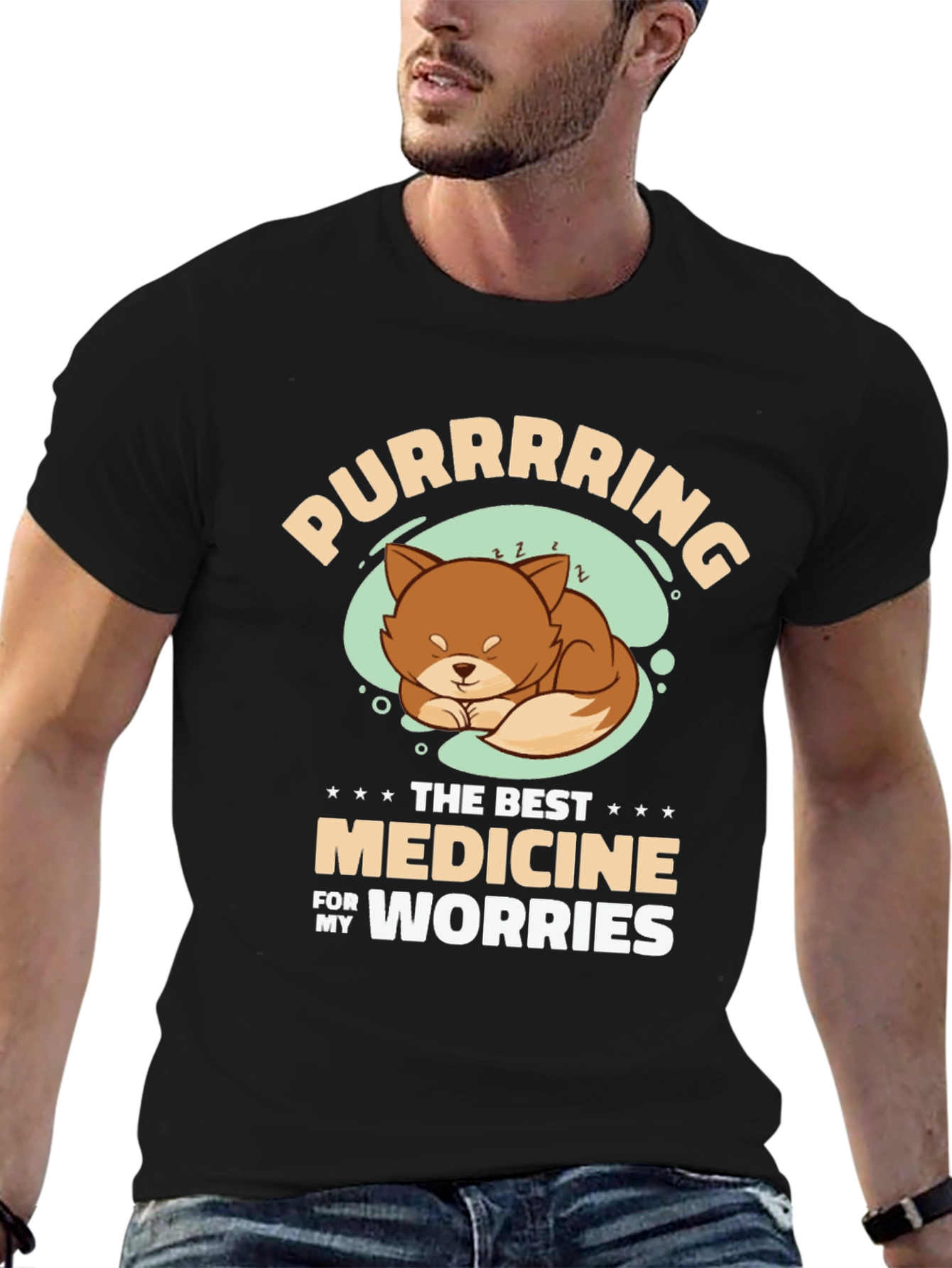 Purrrring Medicine T-Shirt