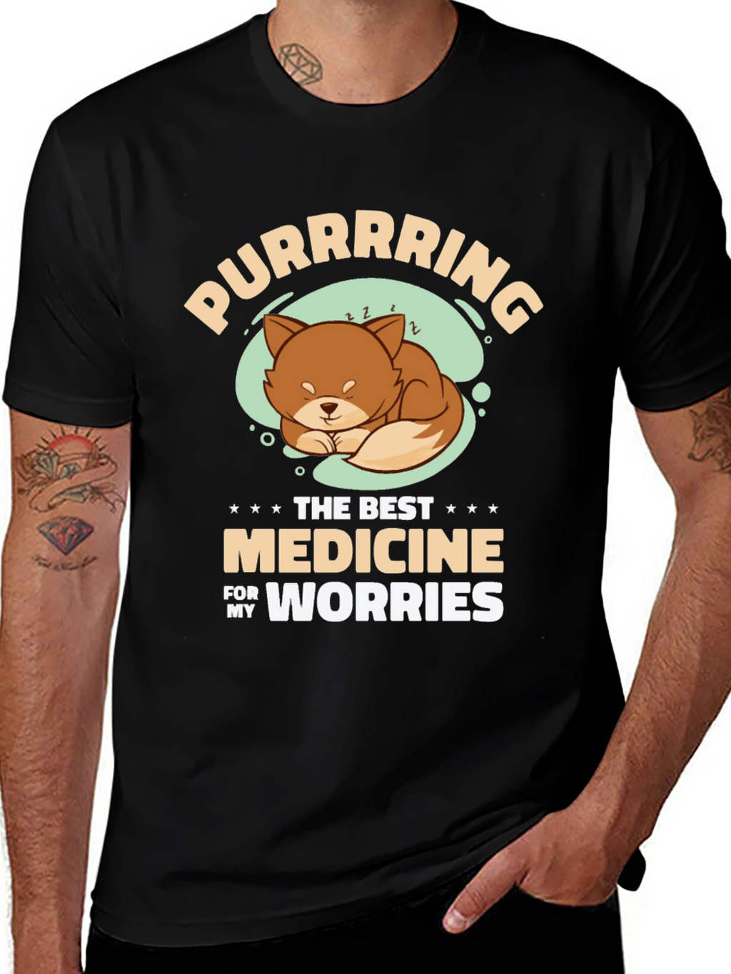 Purrrring Medicine T-Shirt