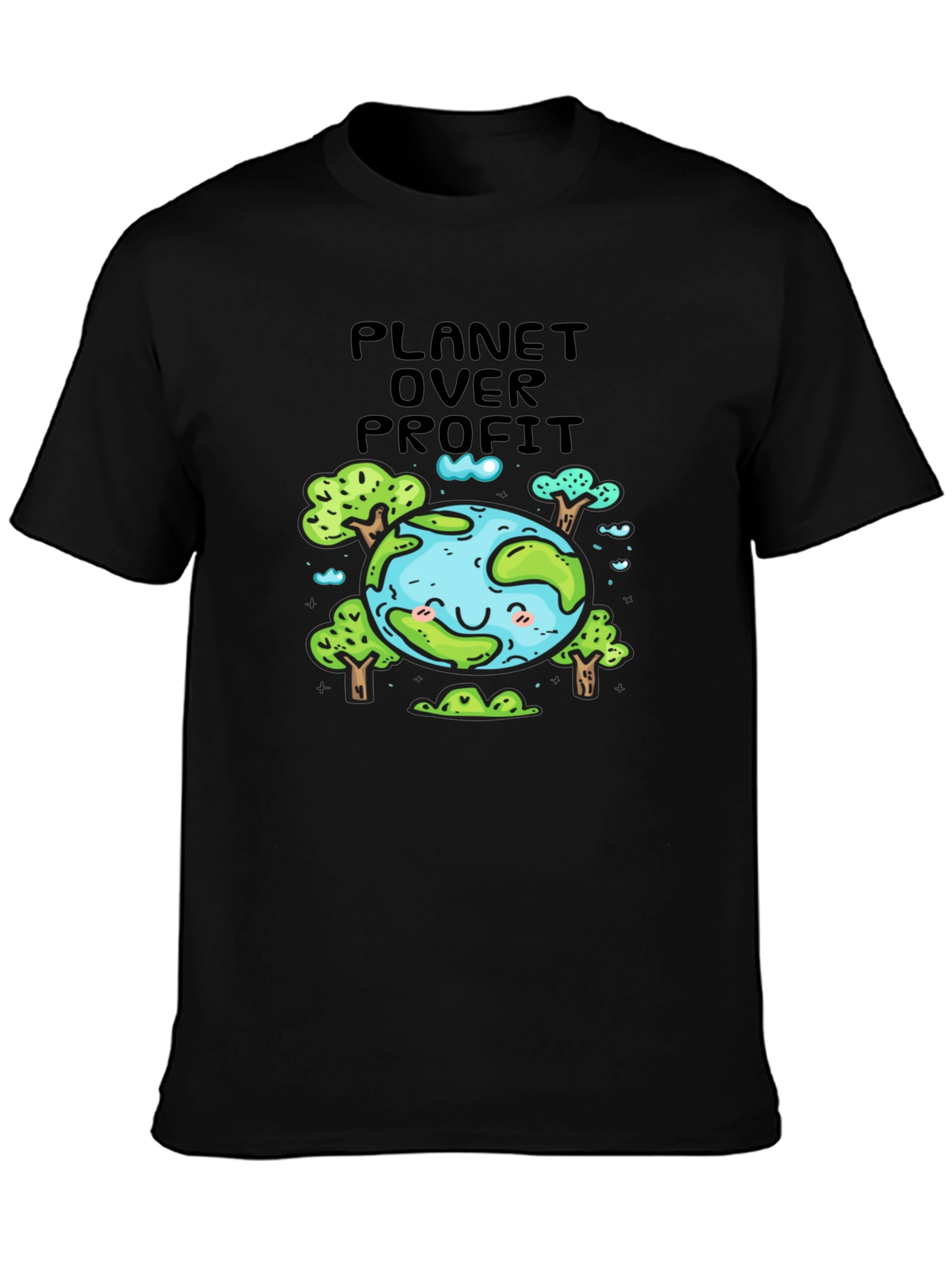 Planet Over Profit T-Shirt - Earth Friendly