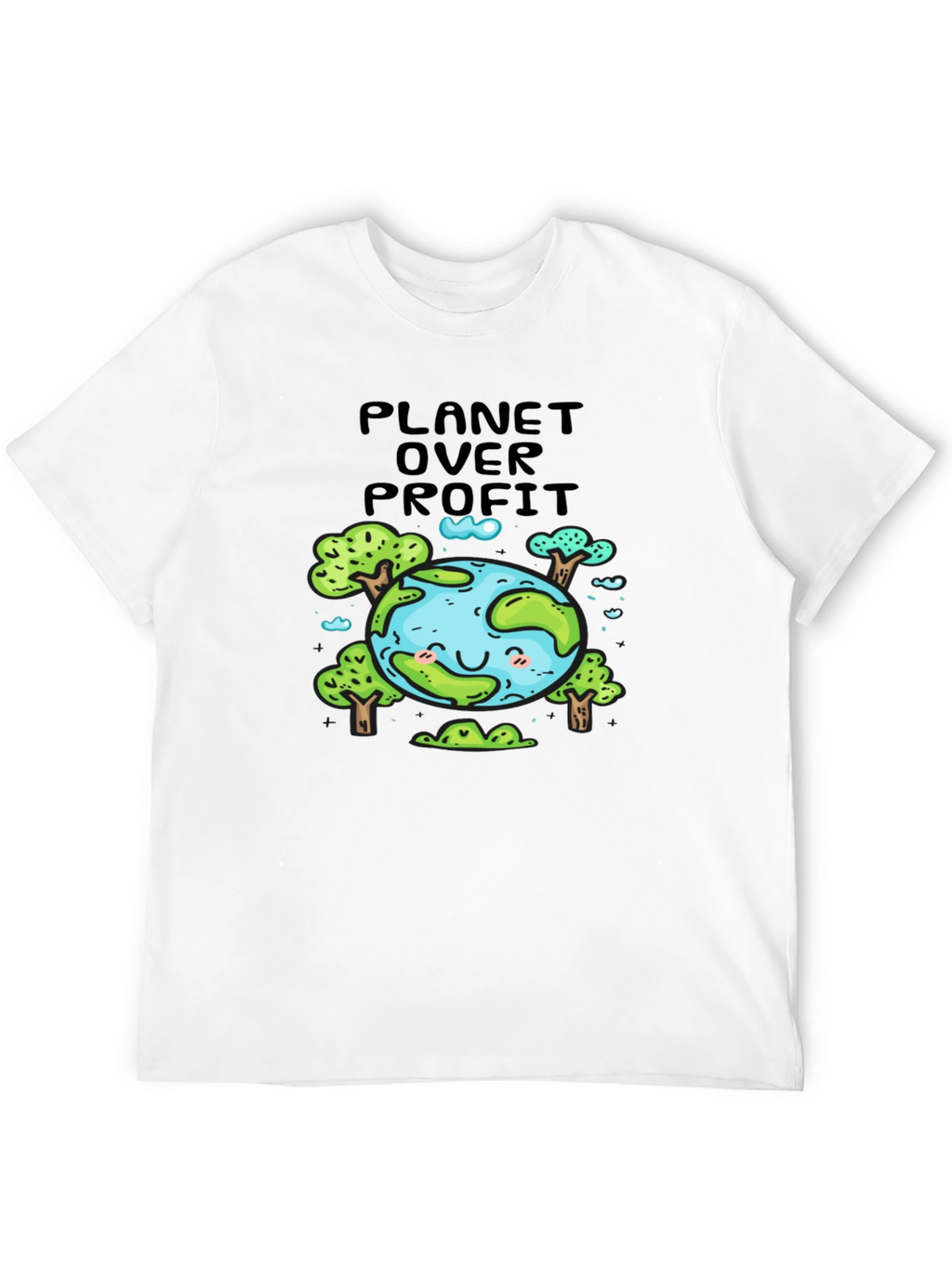 Planet Over Profit T-Shirt - Earth Friendly