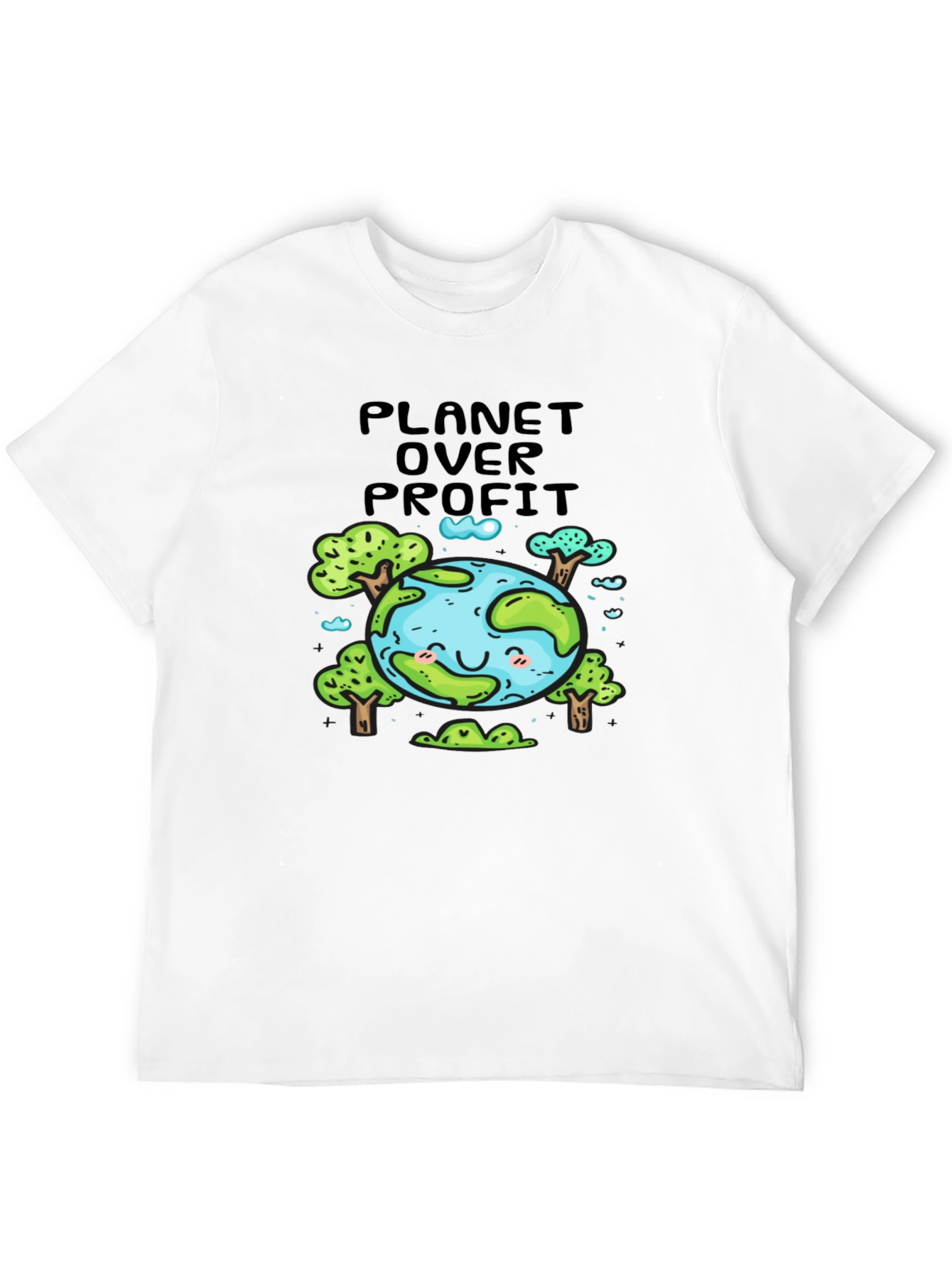 Planet Over Profit T-Shirt - Earth Friendly