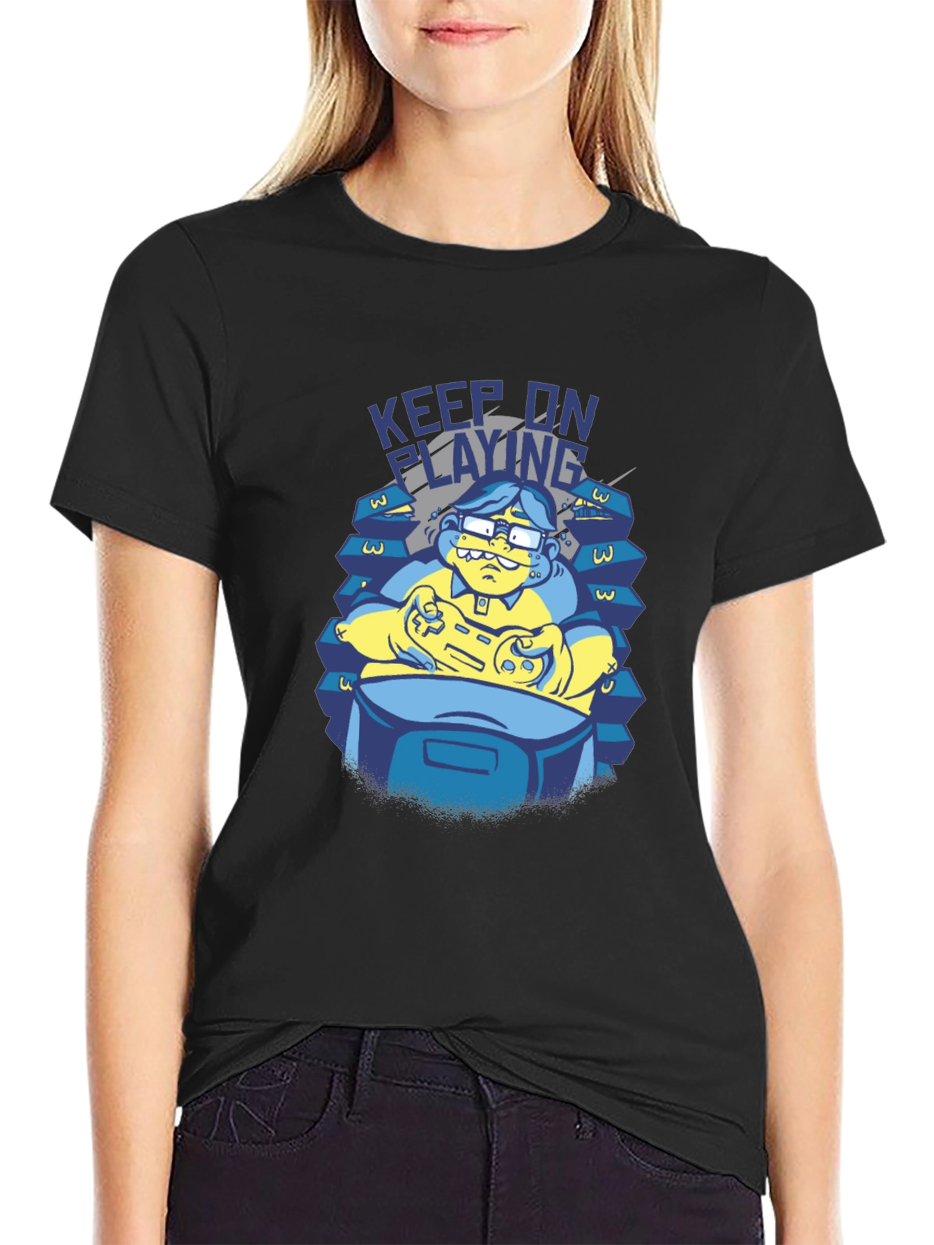 Keep On Playing Graphic T-Shirt