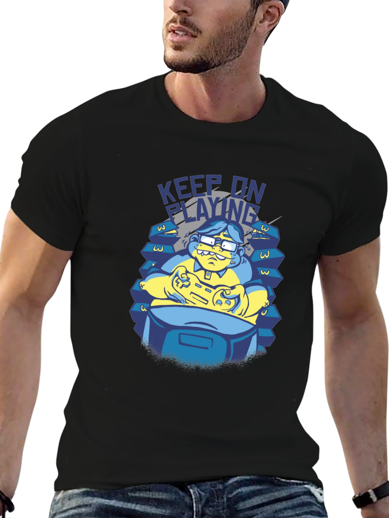 Keep On Playing Graphic T-Shirt