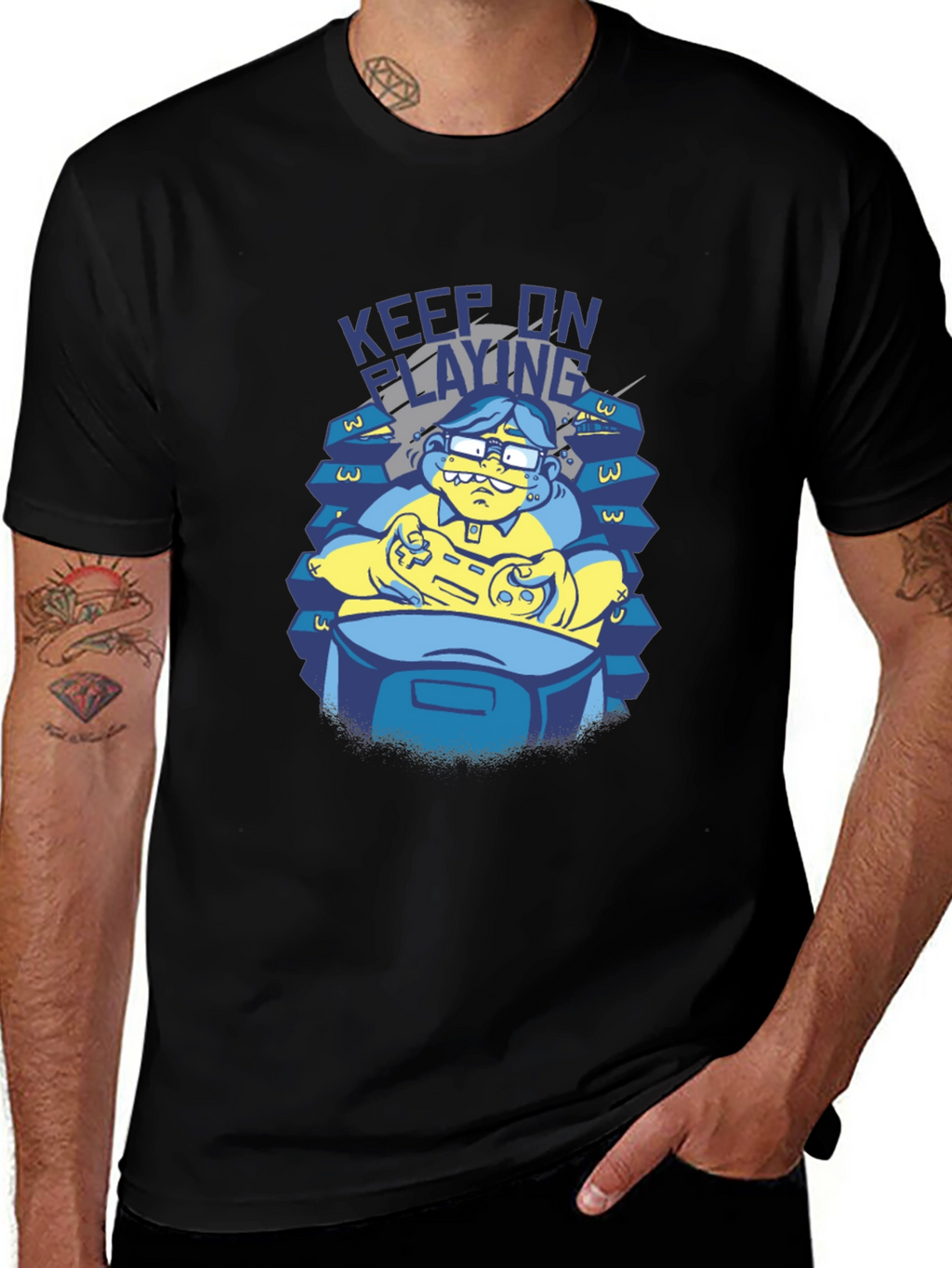 Keep On Playing Graphic T-Shirt