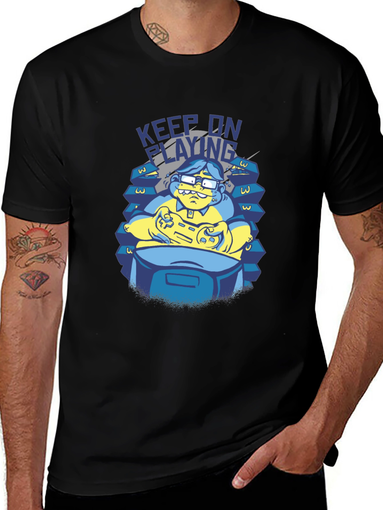 Keep On Playing Graphic T-Shirt