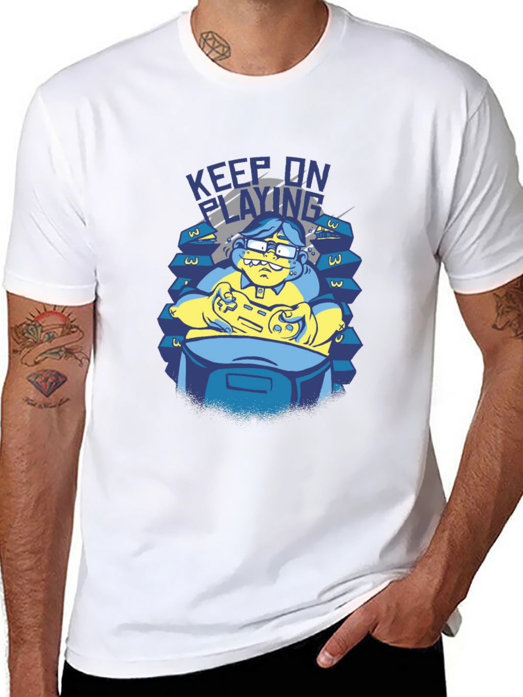 Keep On Playing Graphic T-Shirt