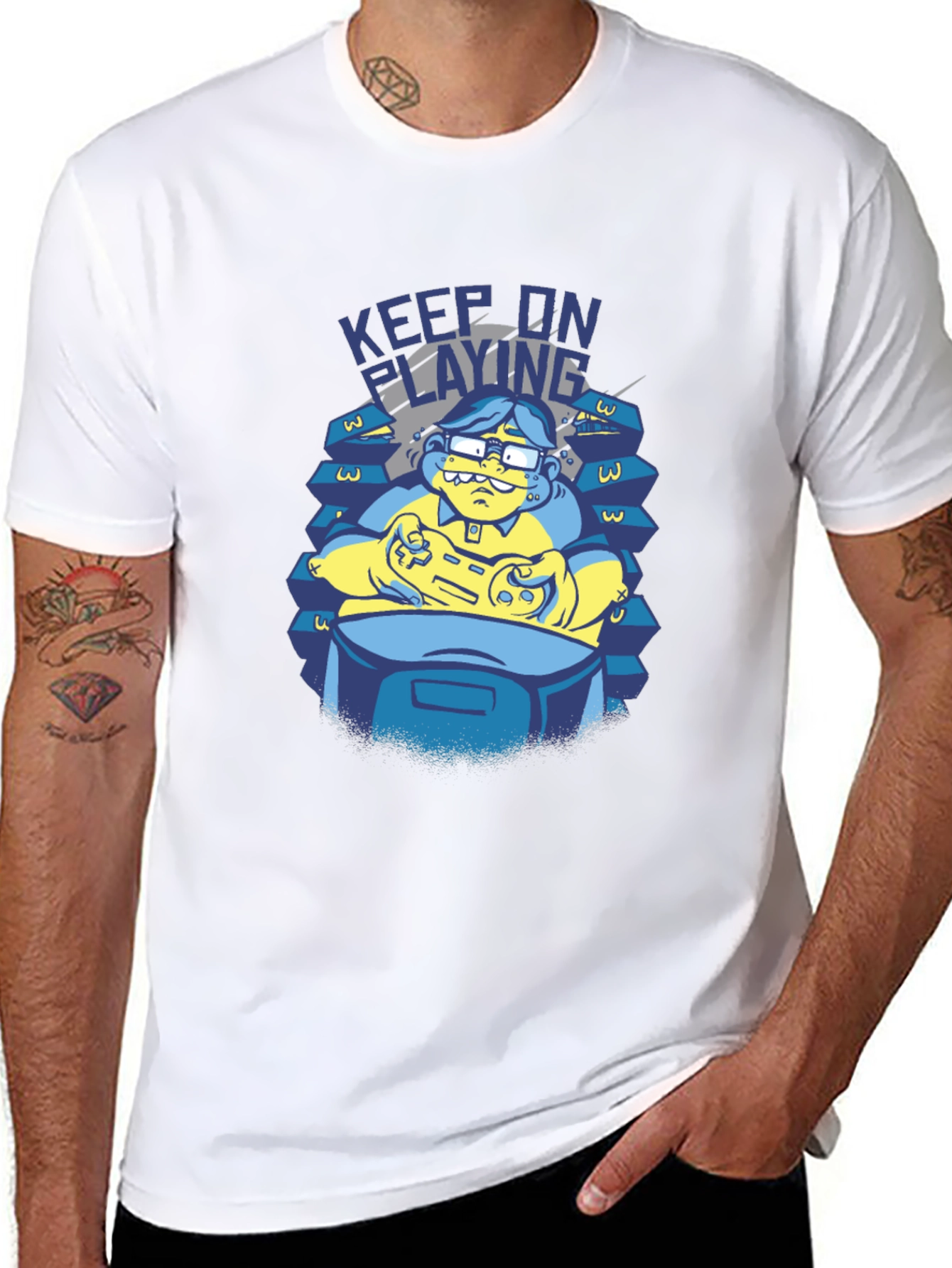 Keep On Playing Graphic T-Shirt
