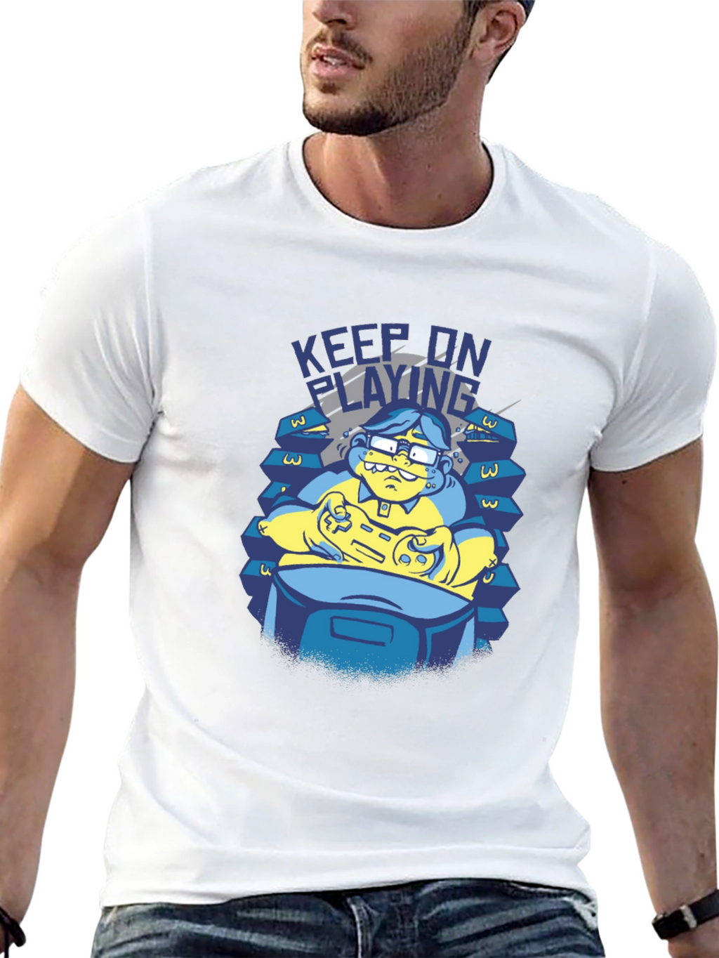 Keep On Playing Graphic T-Shirt