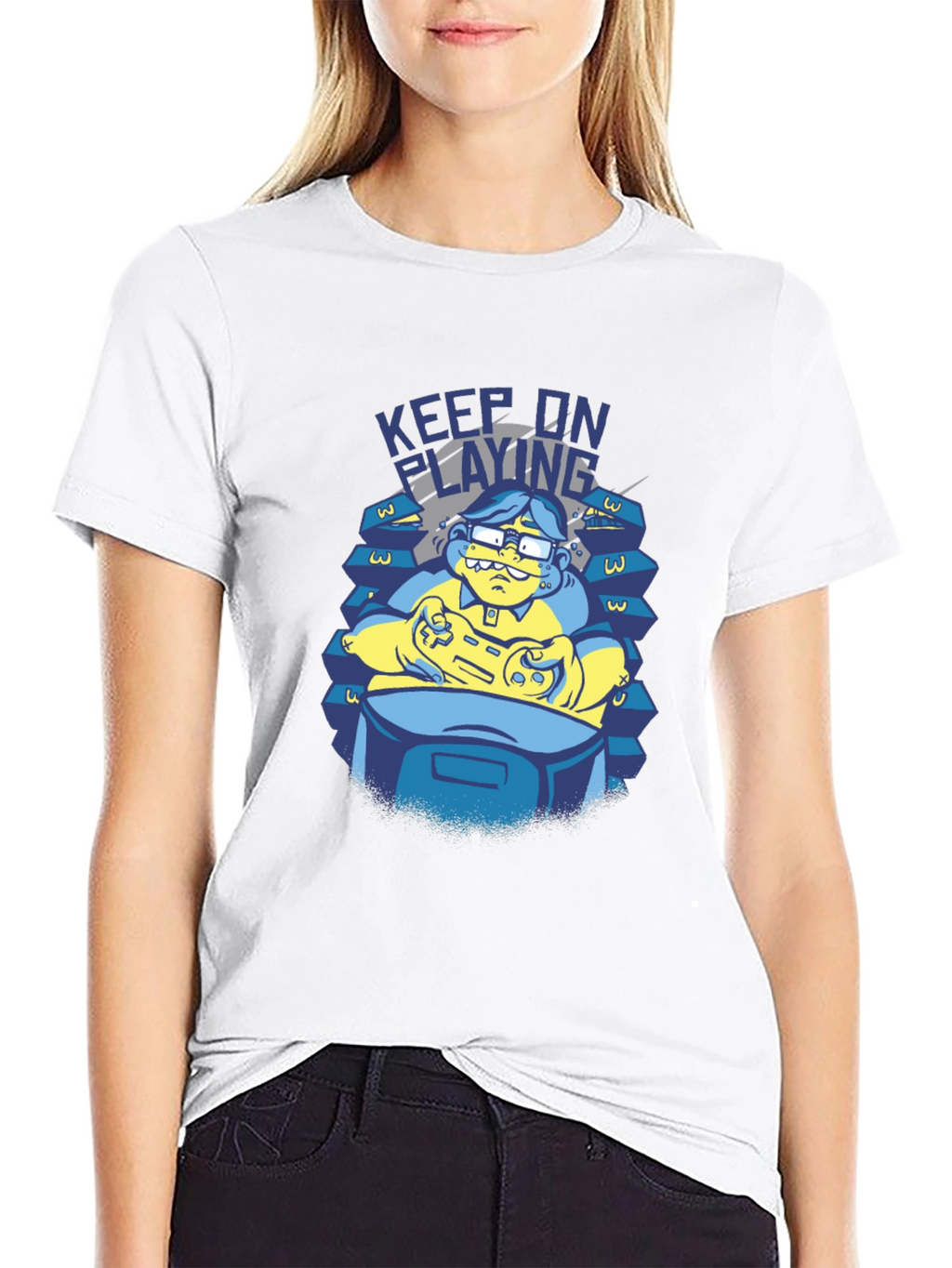 Keep On Playing Graphic T-Shirt