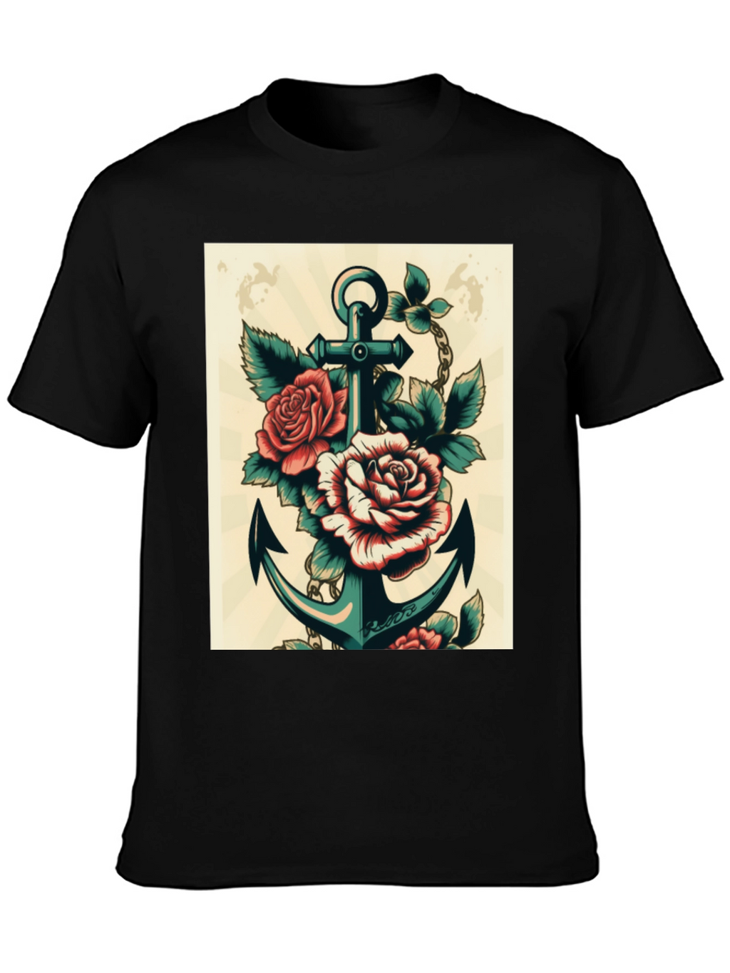 Anchor & Roses Graphic T-Shirt