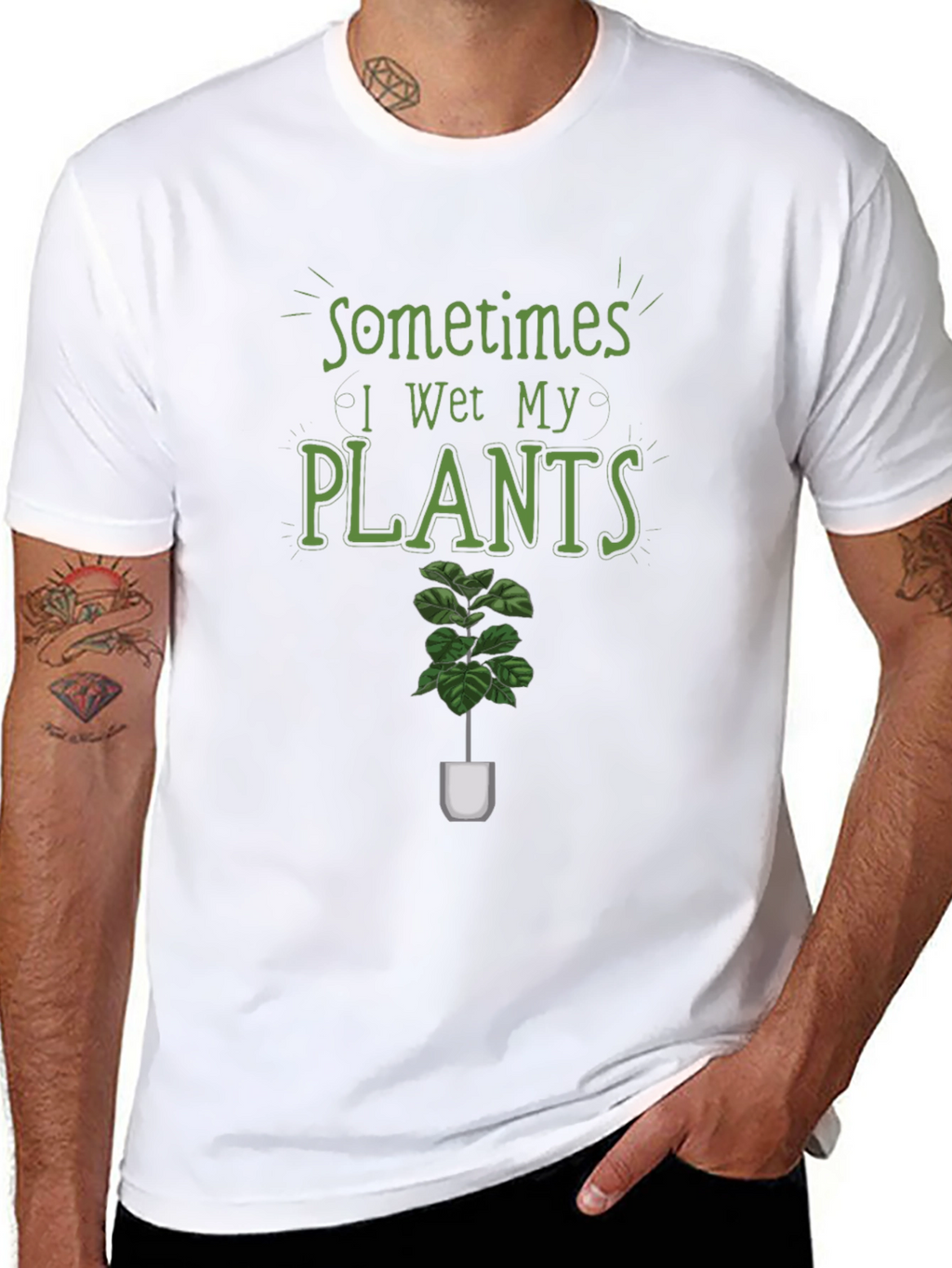 Funny Plant Lover Graphic T-Shirt