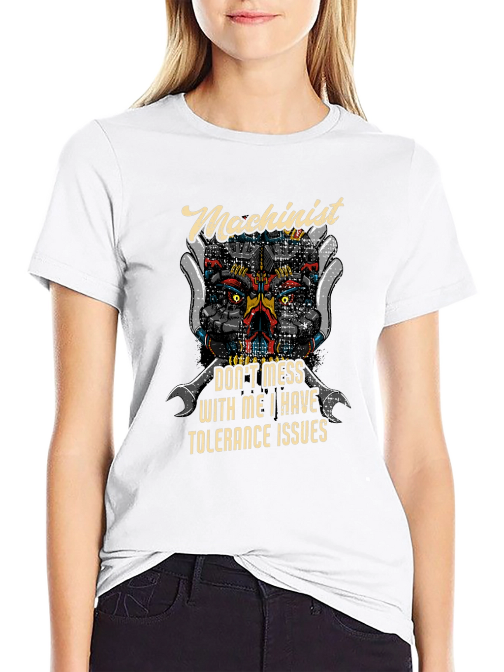 Machinist Tolerance Issues Graphic T-Shirt