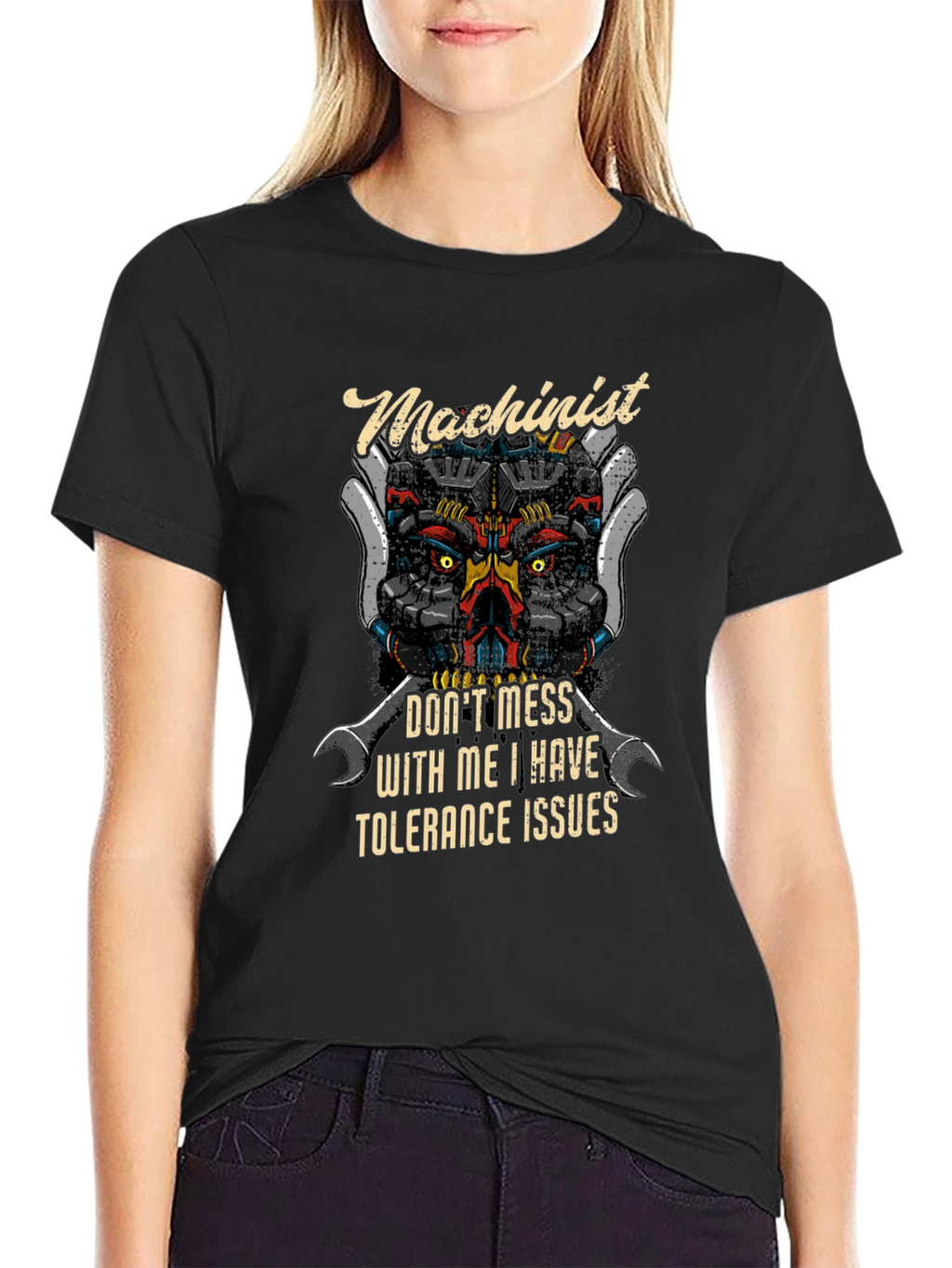 Machinist Tolerance Issues Graphic T-Shirt