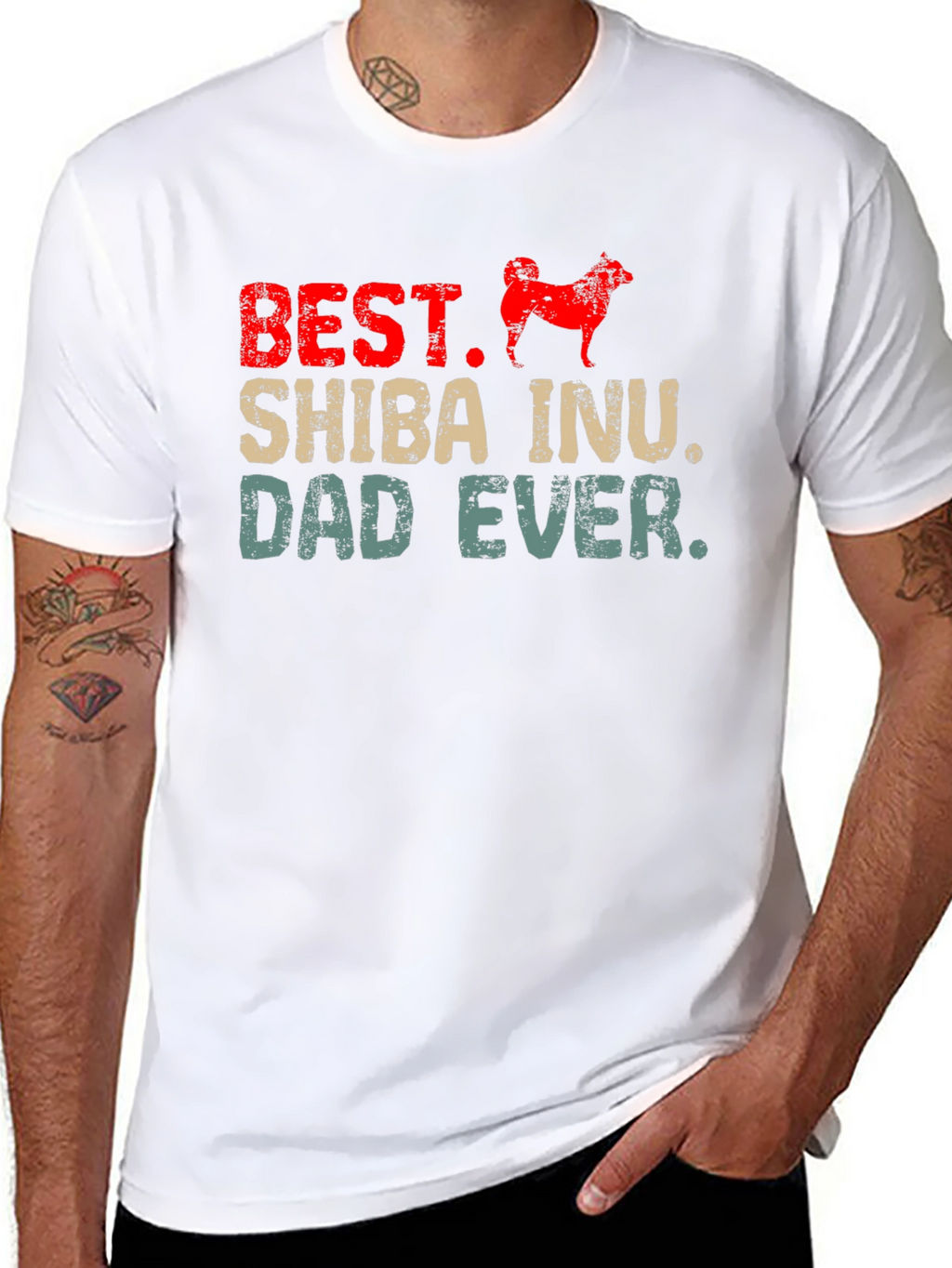 Best Shiba Inu Dad Ever T-Shirt